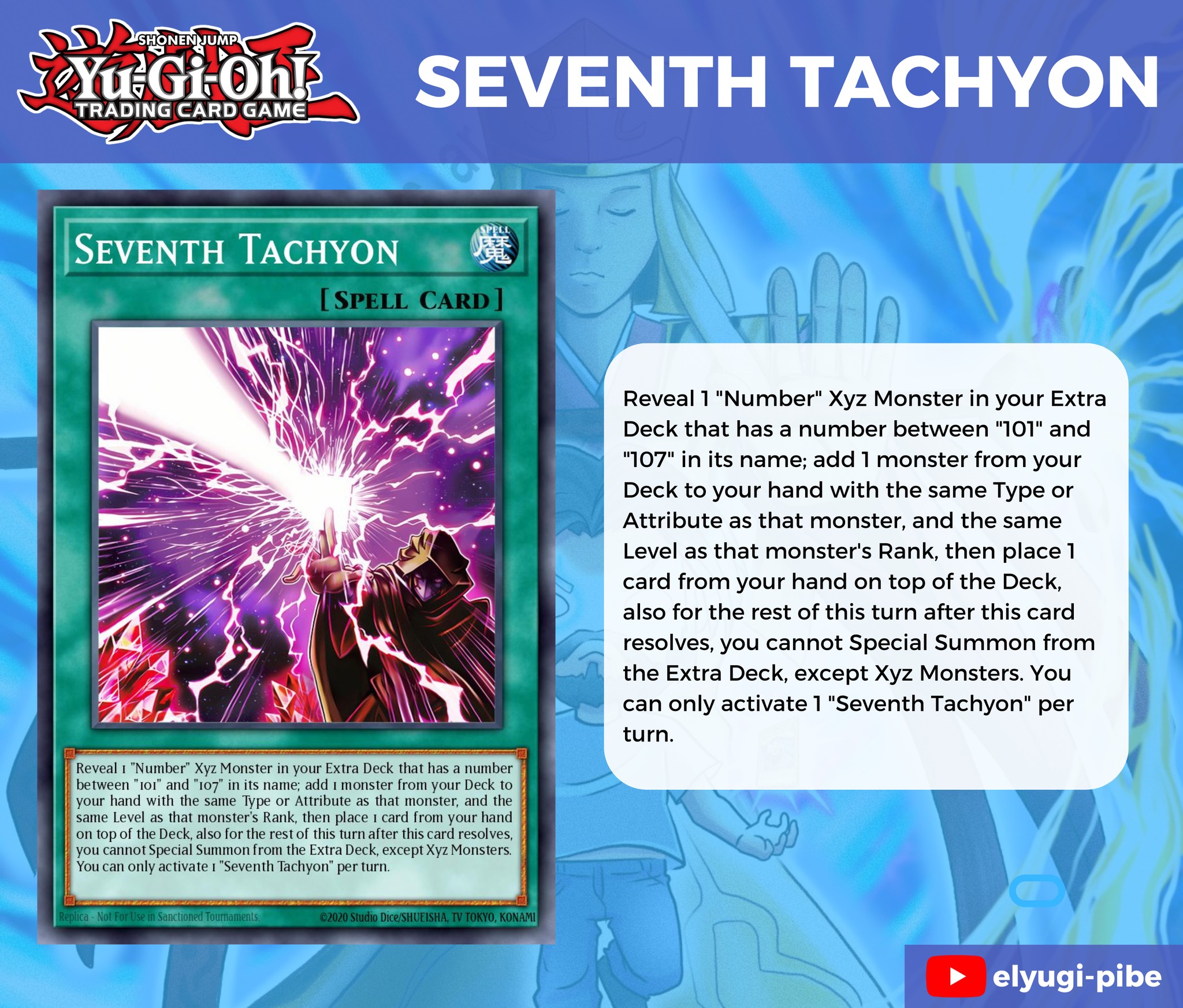 Seventh Tachyon Yu-Gi-Oh card explanation