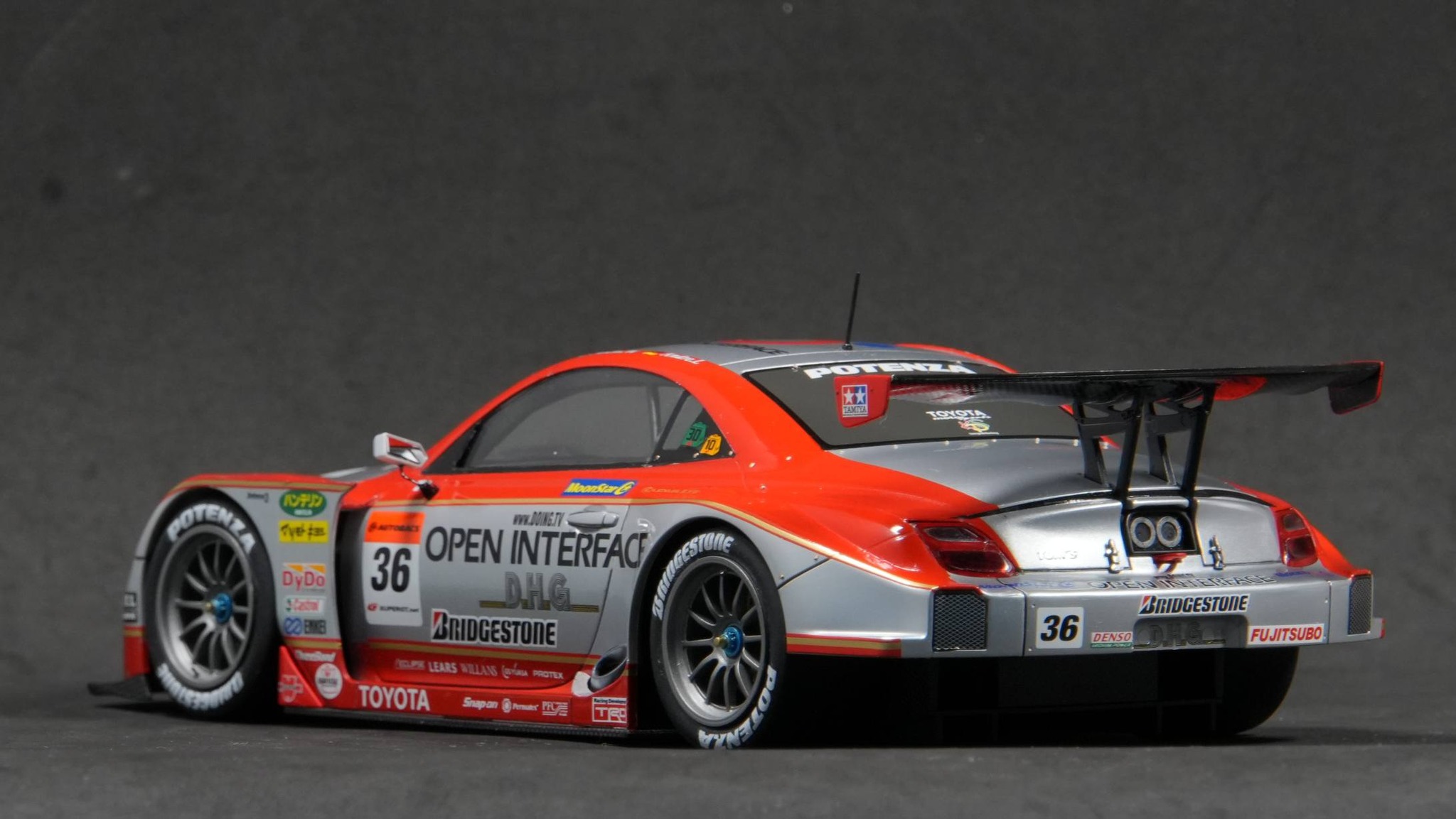 Tamiya Open Interface 2006 Super GT Lexus SC430 model car