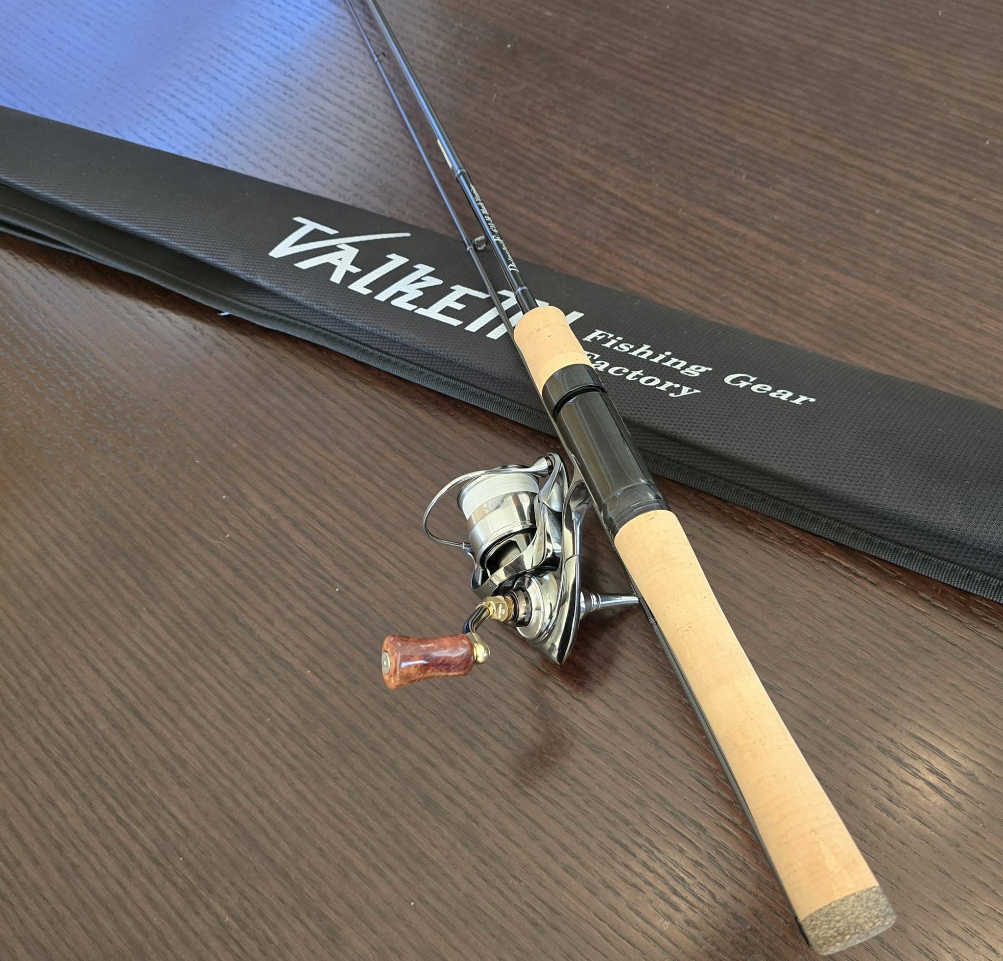 Valkein Dainsleif rod review for ultralight trout fishing