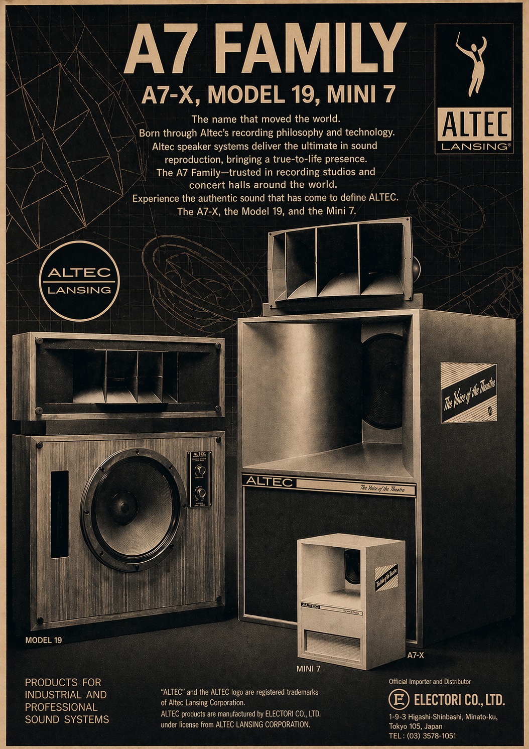 Altec Lansing A7 #altecA7 #alteclansing #hornspeakers