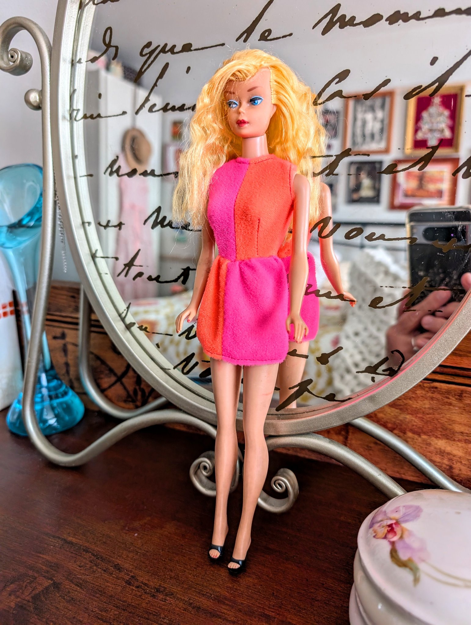 Vintage lemon kick barbie doll