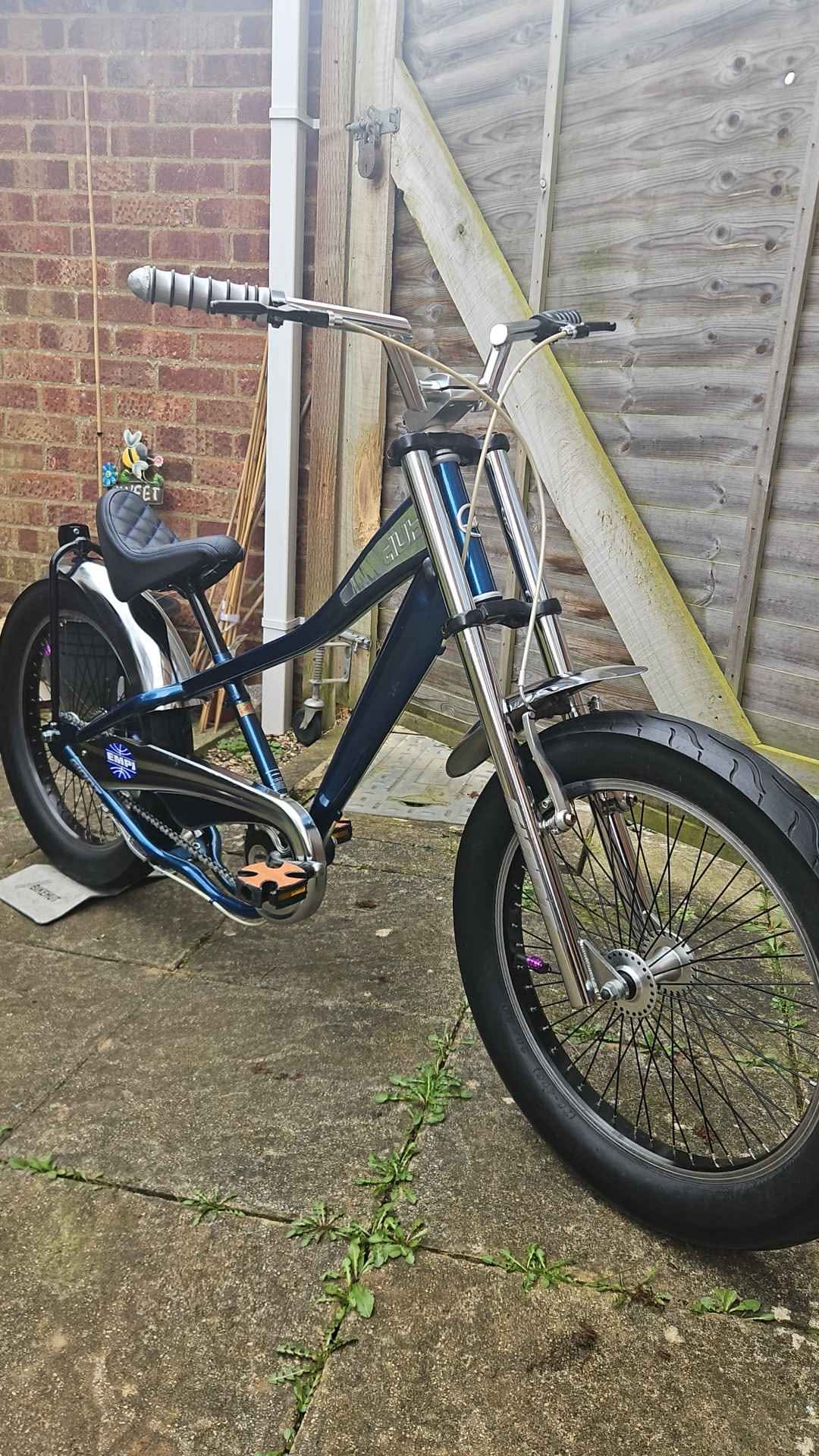 giant dub lowrider bicycle Tracer Master 2.0 GS 20" Chrome Coaster Cruiser Bike Classic Style class weight and ride quality Giant Dub Chopper Bicycle for