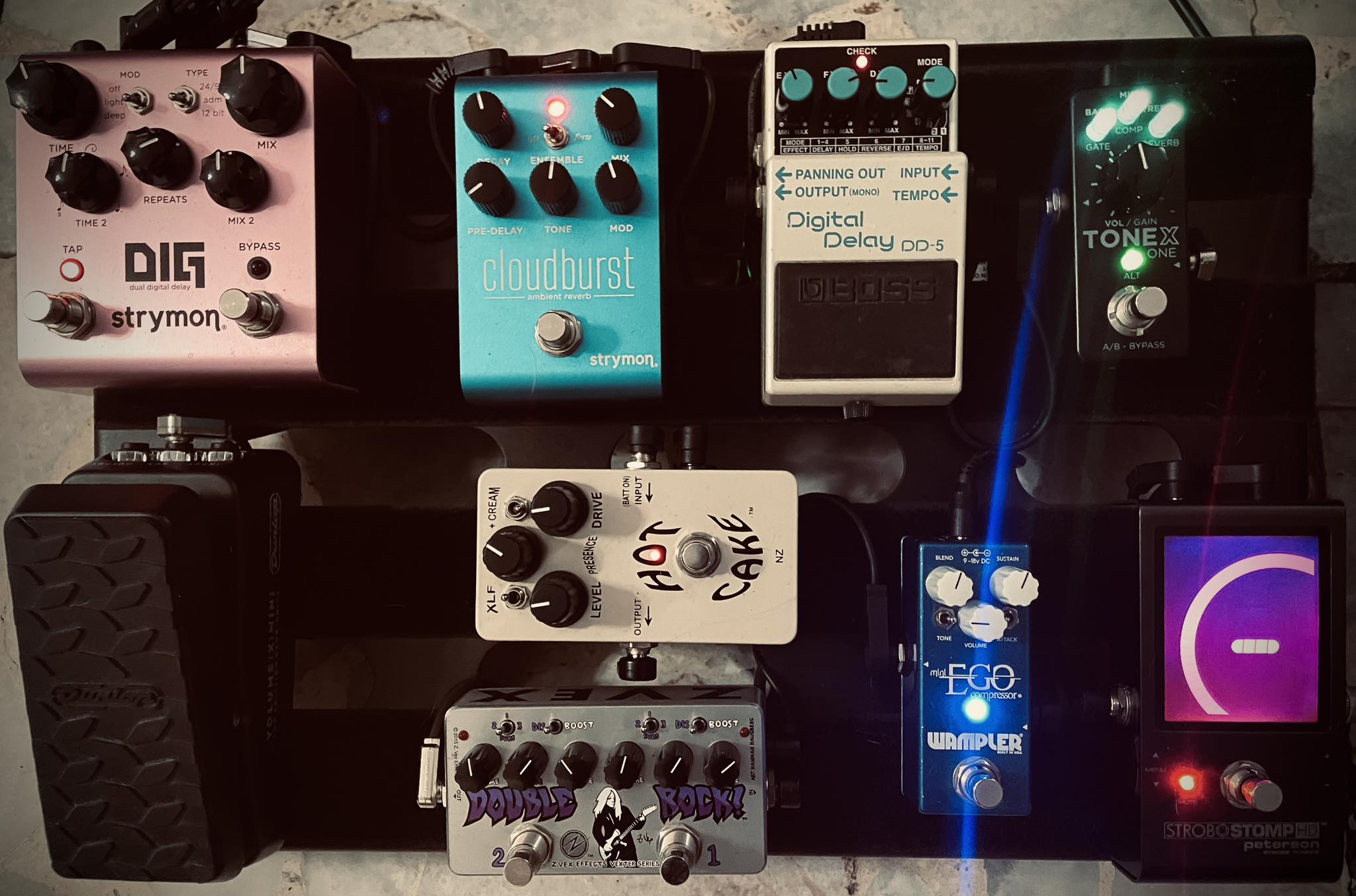 I connect my tele to this MIX REFEATS MODE TAP ЧХ2 MAX BYPASS 