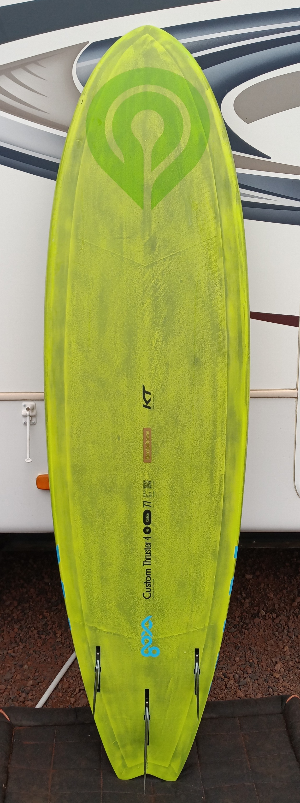 2025 Goya custom thruster 4