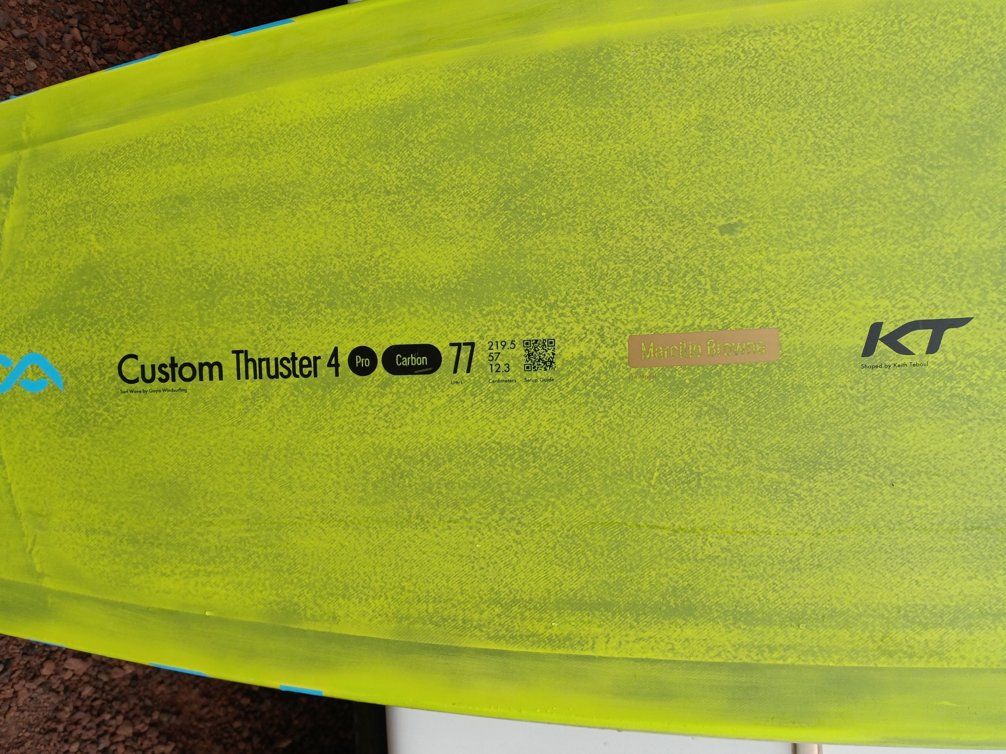 2025 Goya custom thruster 4