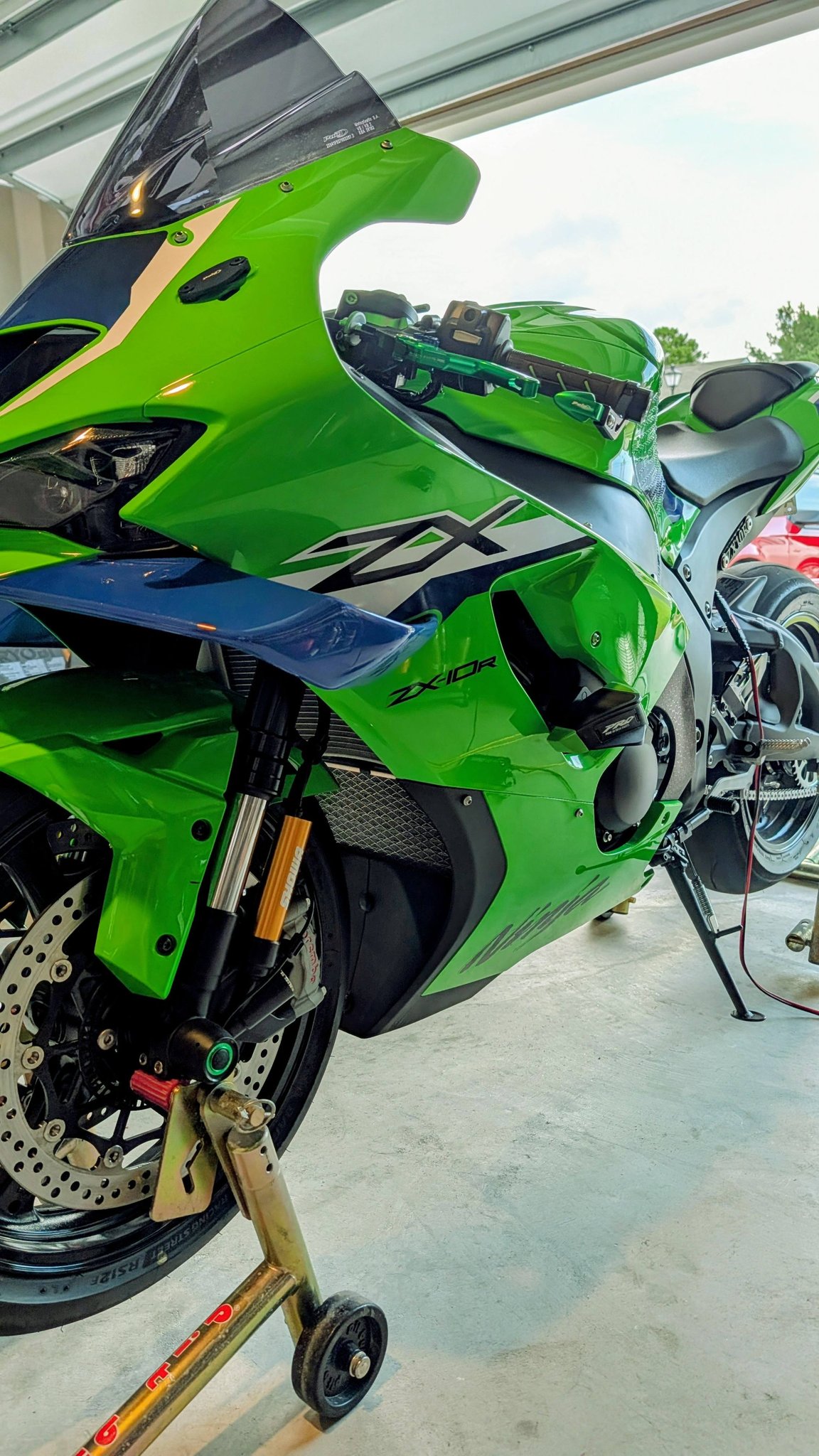Brentuning flasher device improves ZX10R performance