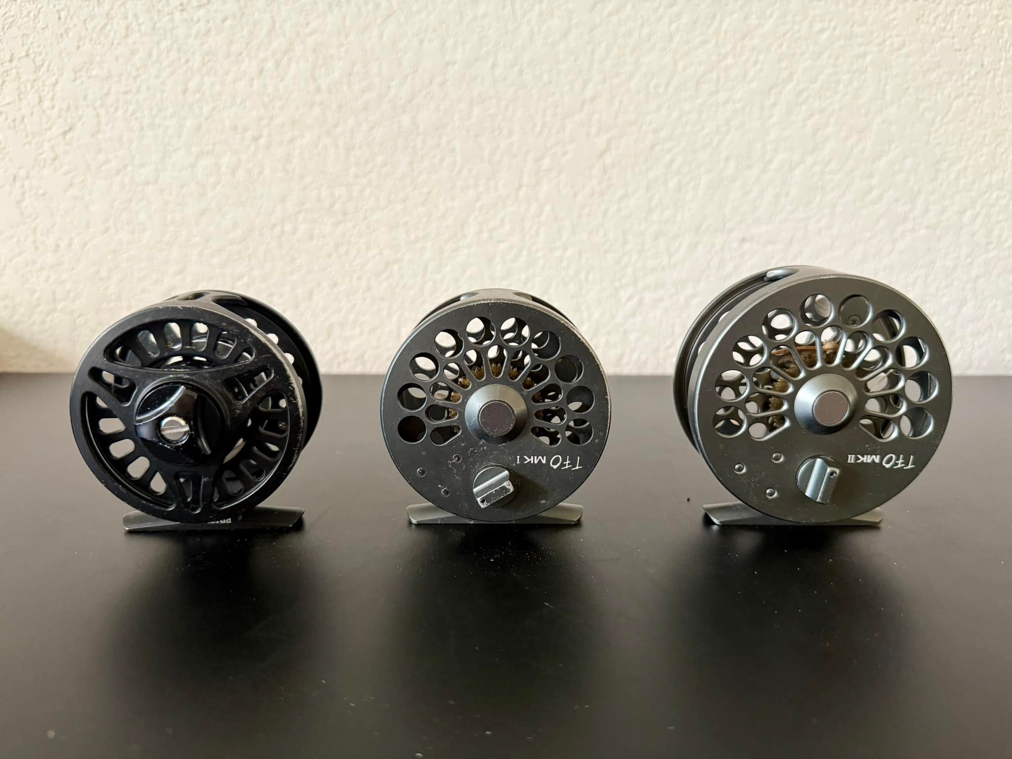 brass seamaster fishing reels - 1st Model Tarpon Fly Reel - LHW Model:LT3000 VV05082026MC-MT-PC2 Maruto Hooks - Size