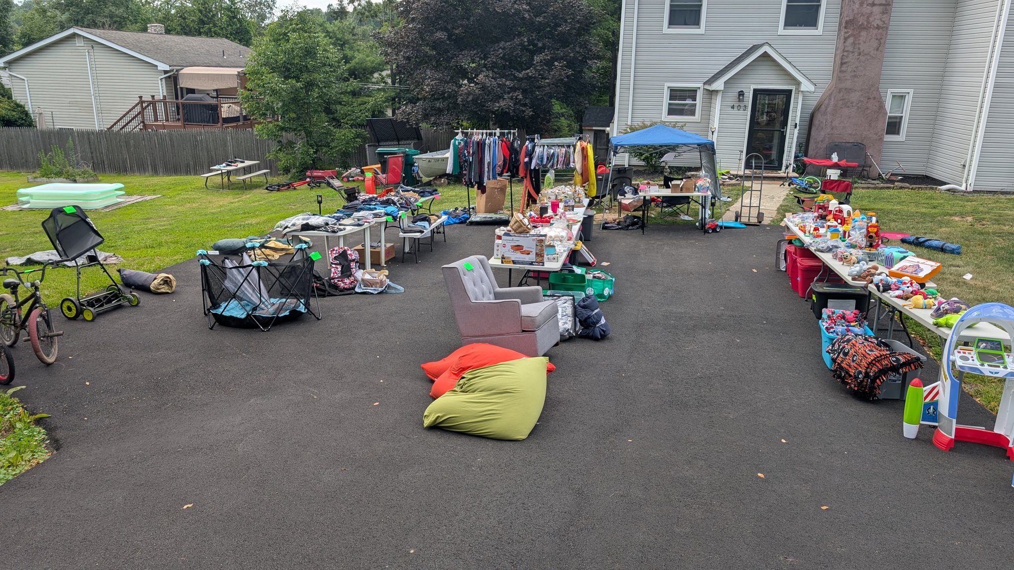 Huge yard sale on Saturday July 25 and Sunday July 26 from 9 to 5