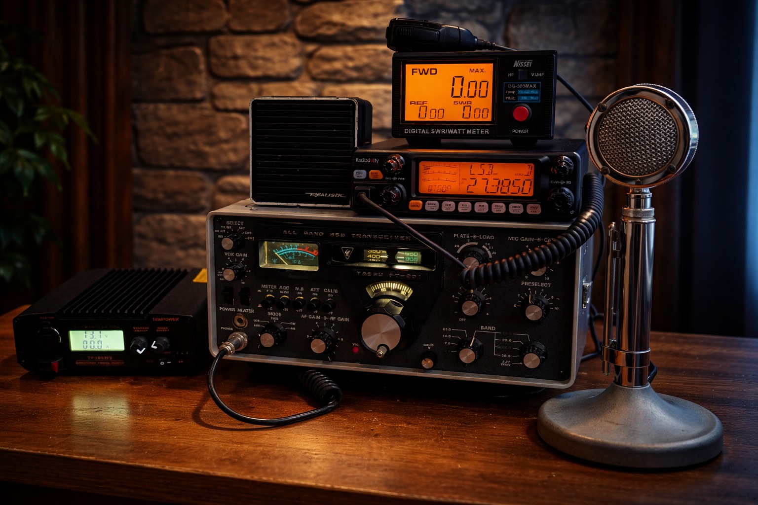 Yaesu QTR-24 clock from FT-101F
