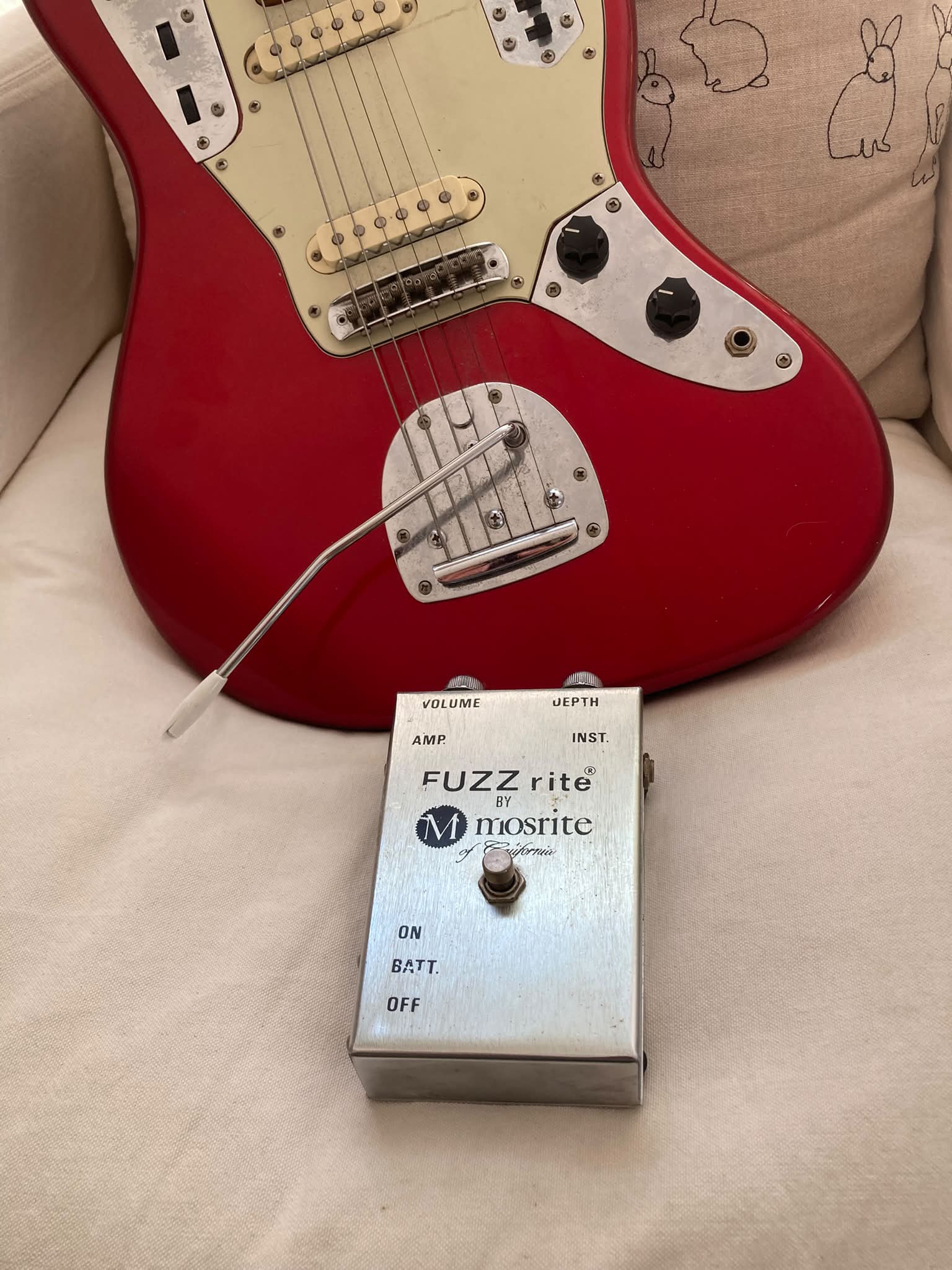 Vintage Mosrite Fuzz Rite guitar pedal
