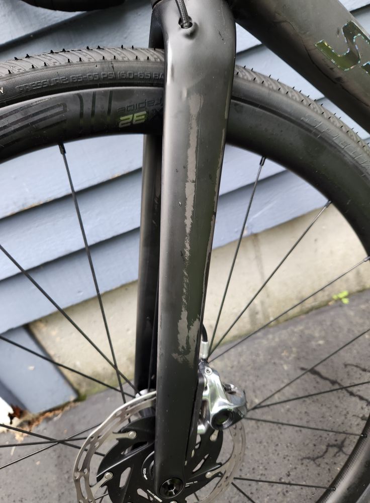 What to do with cosmetically damaged used Roubaix bike?