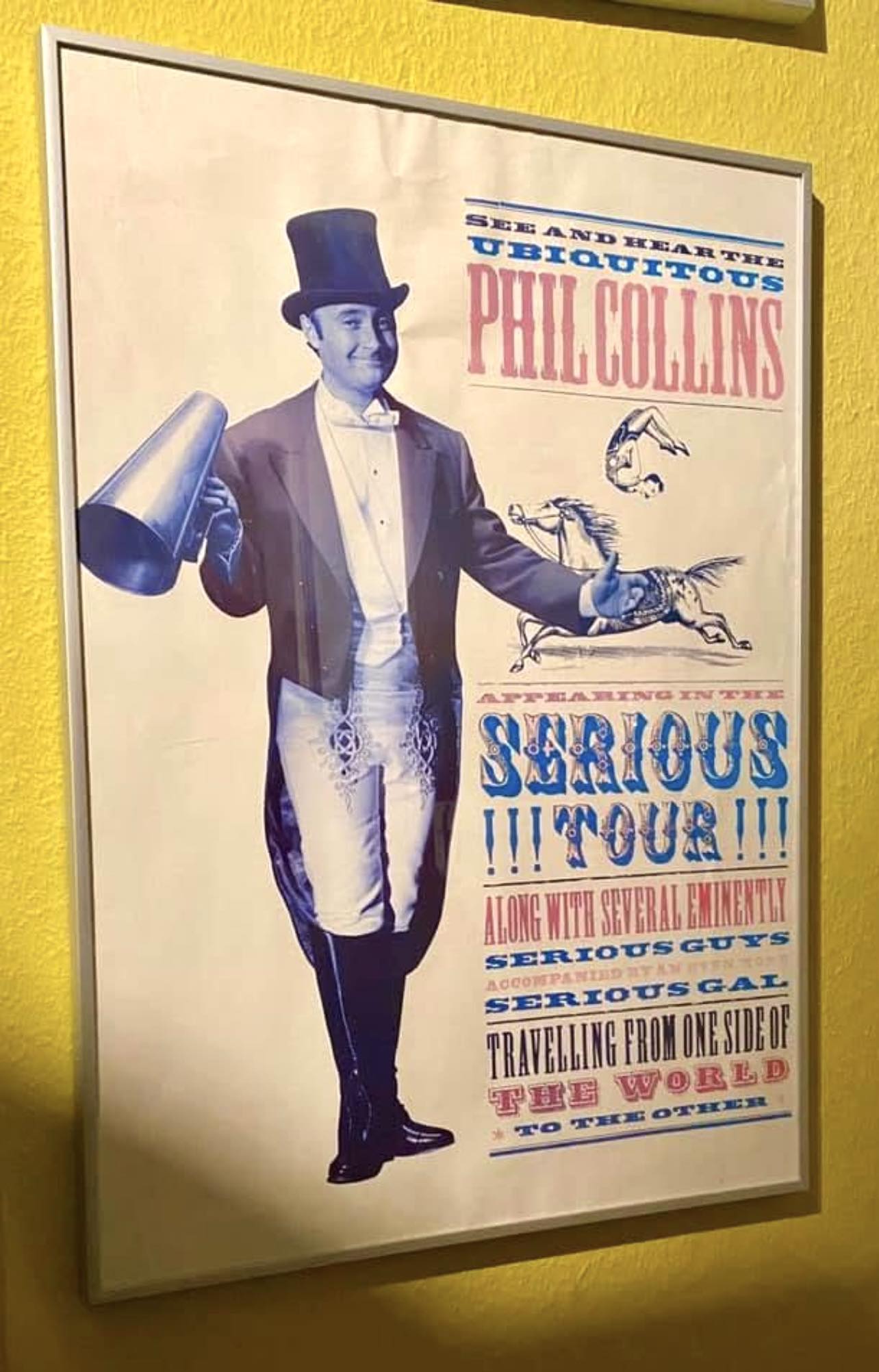 Phil Collins 1990 Serious Tour Memorabilia and Memories