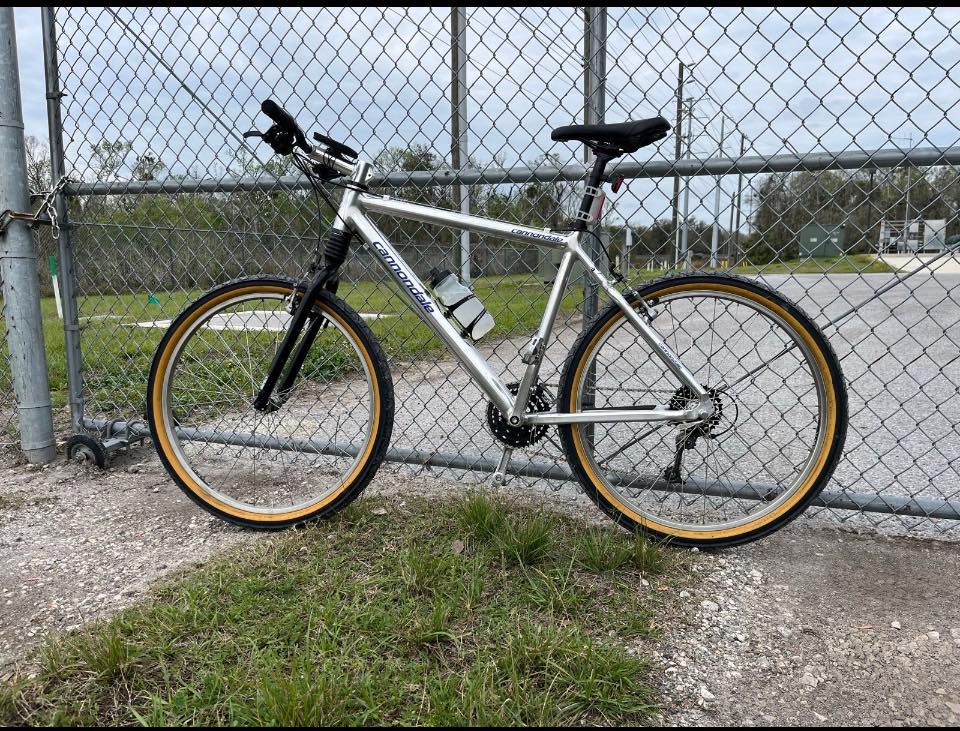 1996 Cannondale F500 for neighborhood use