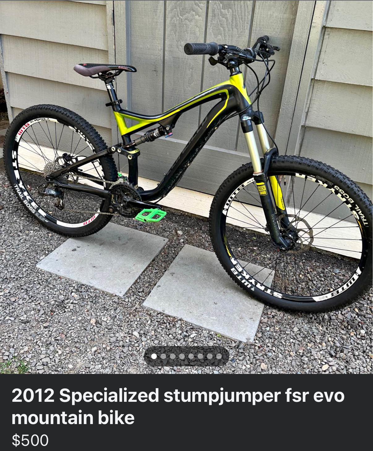 Is a 2012 Specialized Stumpjumper FSR Evo good for a 14-year-old?