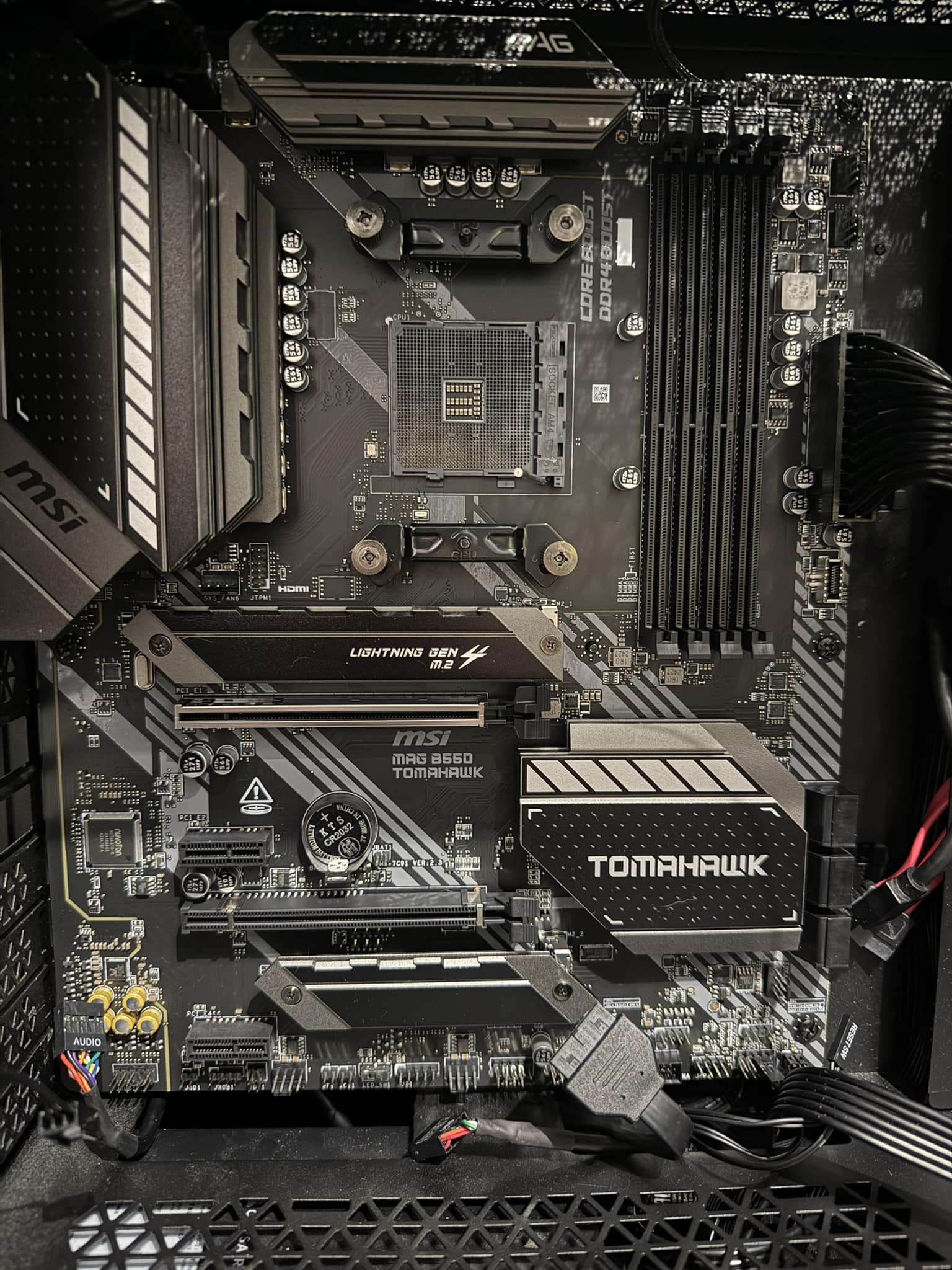 B550 TOMAHAWK+Ryzen7 5700X3D+WinProOEM認証