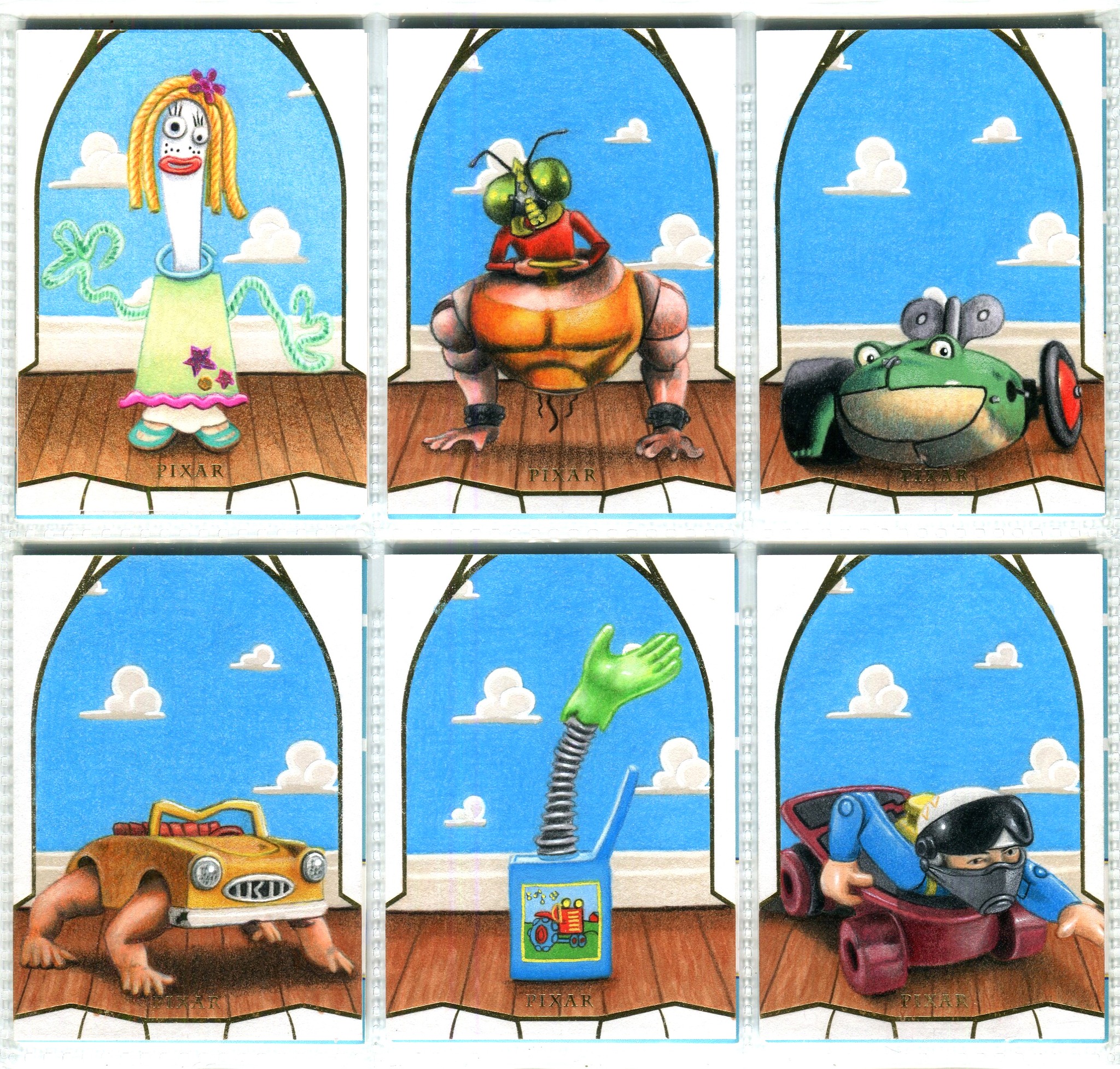 Topps 30 years of Toy Story sketch cards