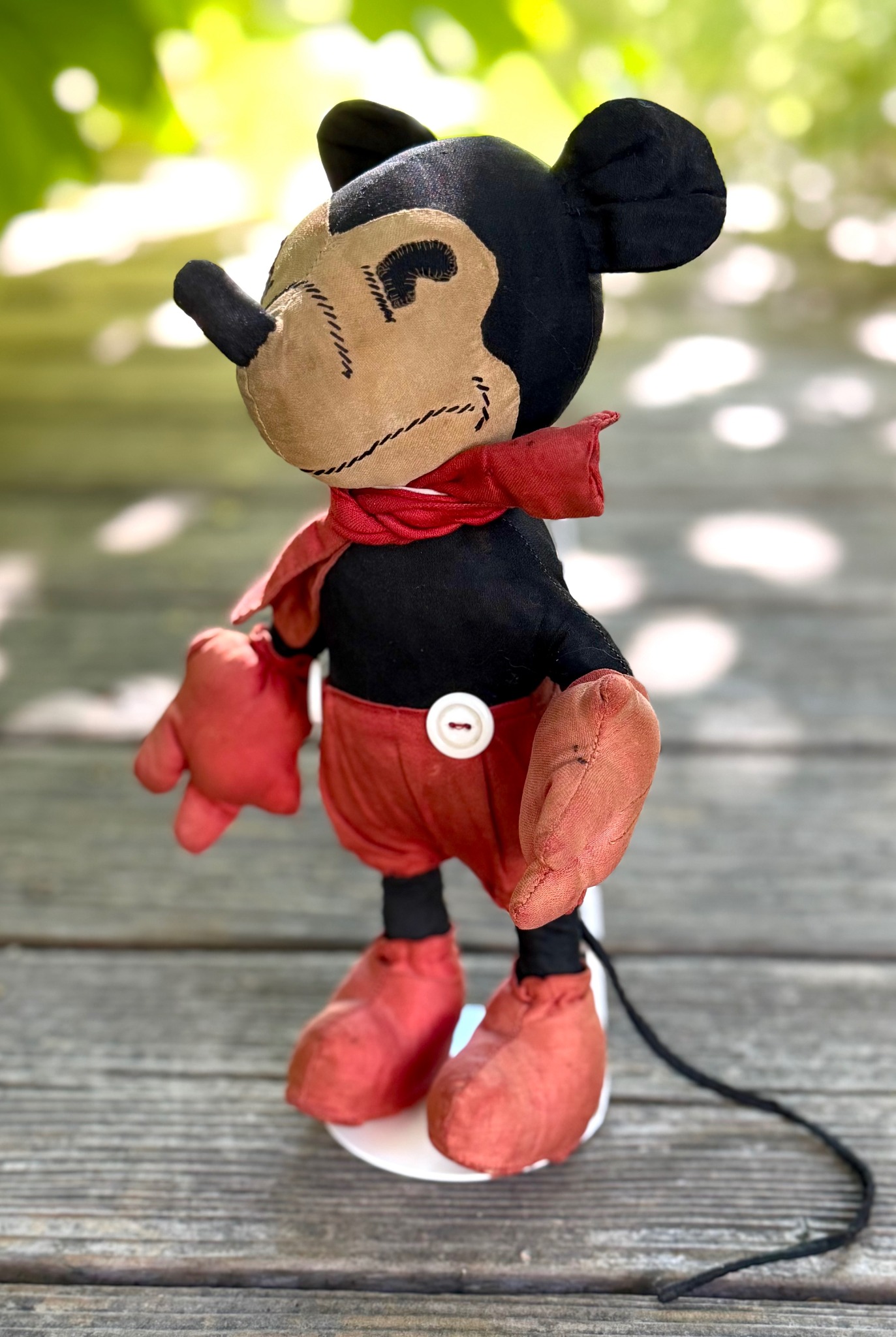 Vintage Mickey doll pattern by McCalls