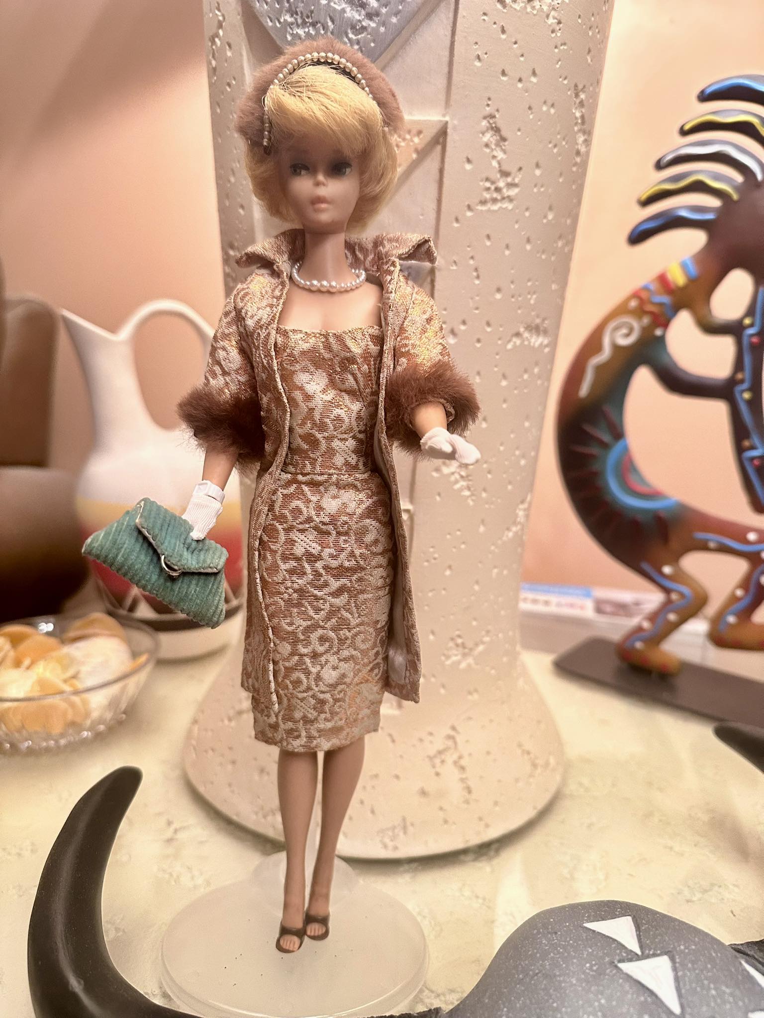 Vintage Barbie doll in new Evening Splendor outfit