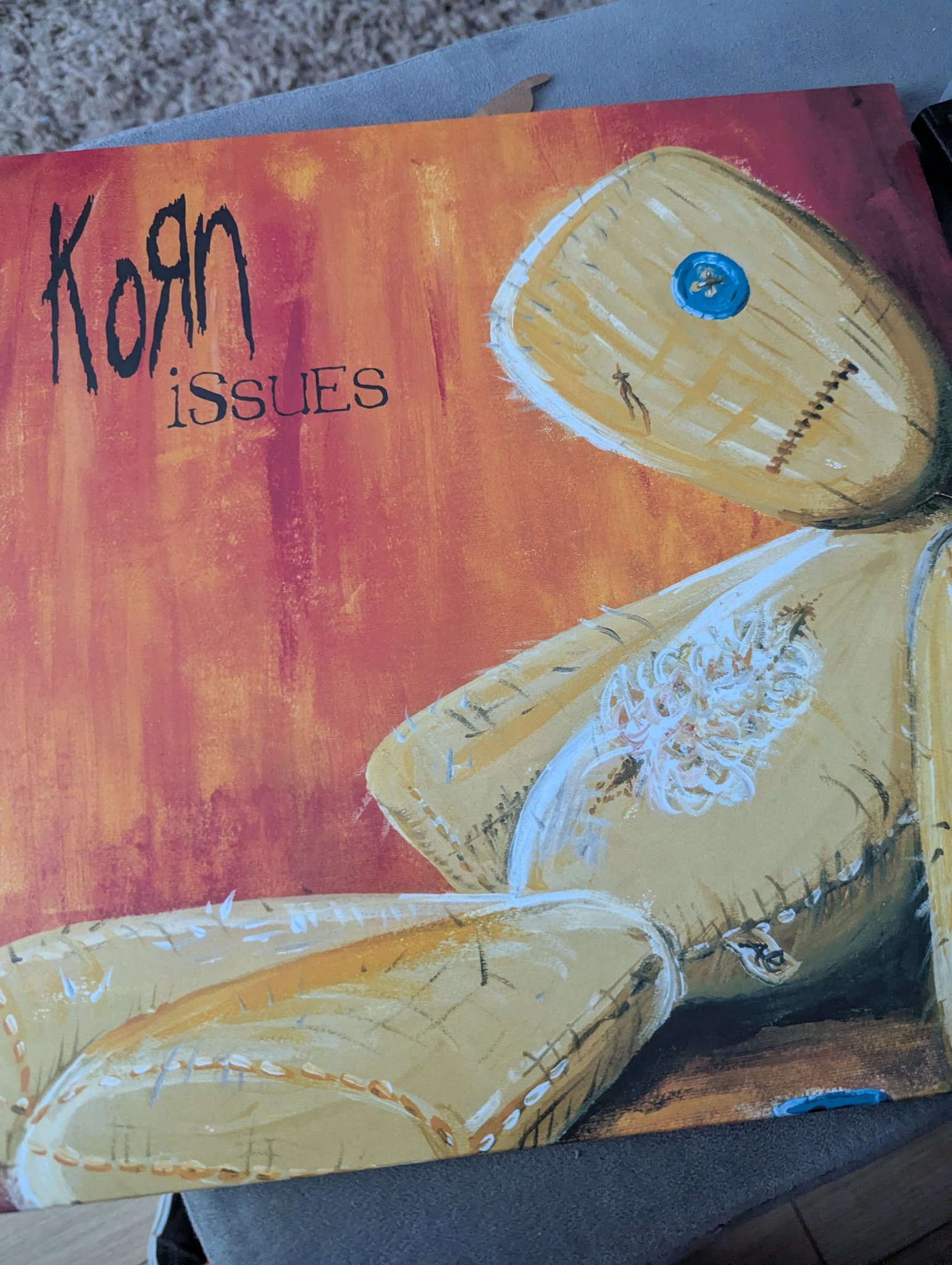 KoRn's 'Issues' album on vinyl
