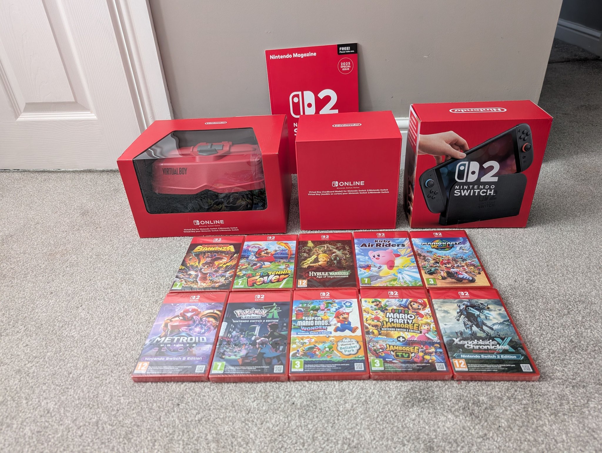 Nintendo Switch exclusive games collection