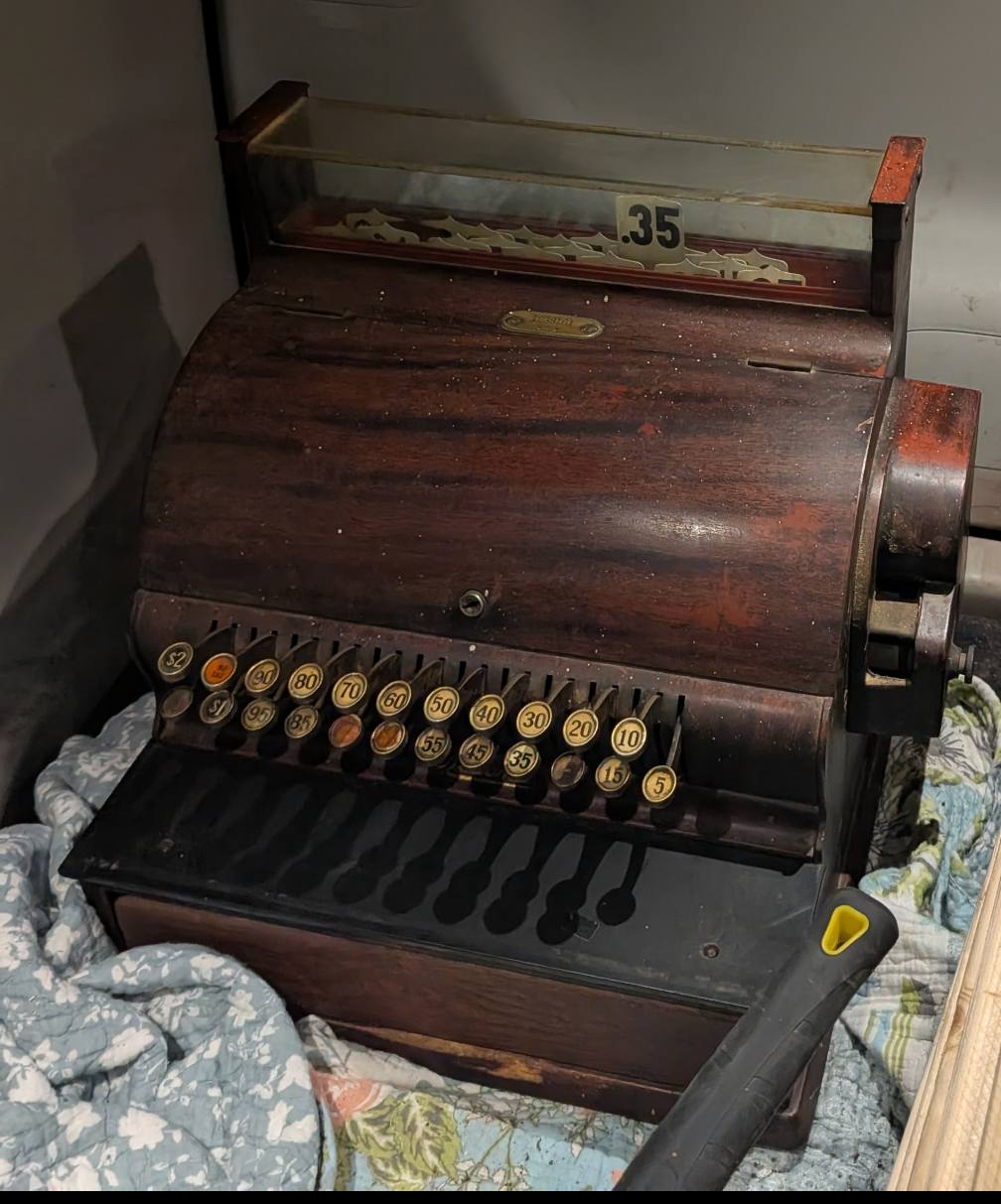 How to find history of a National Cash Register by serial number?