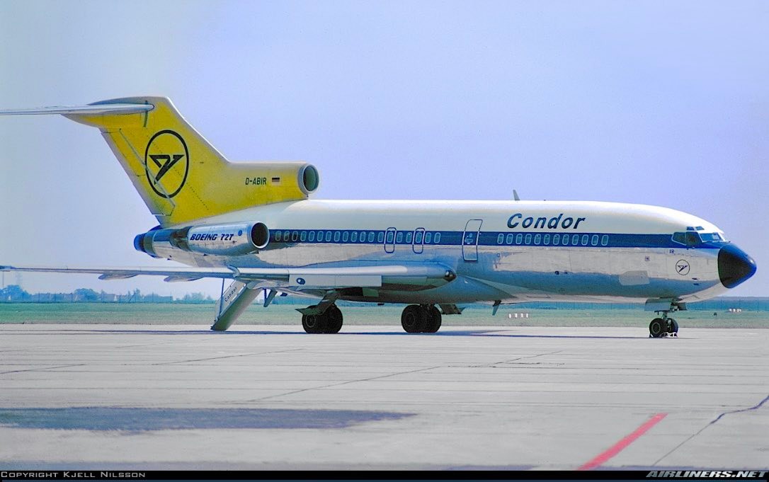 Aerocondor: Boeing 707-123B. ( HK-1802 ). San Andrés. 1977. Foto