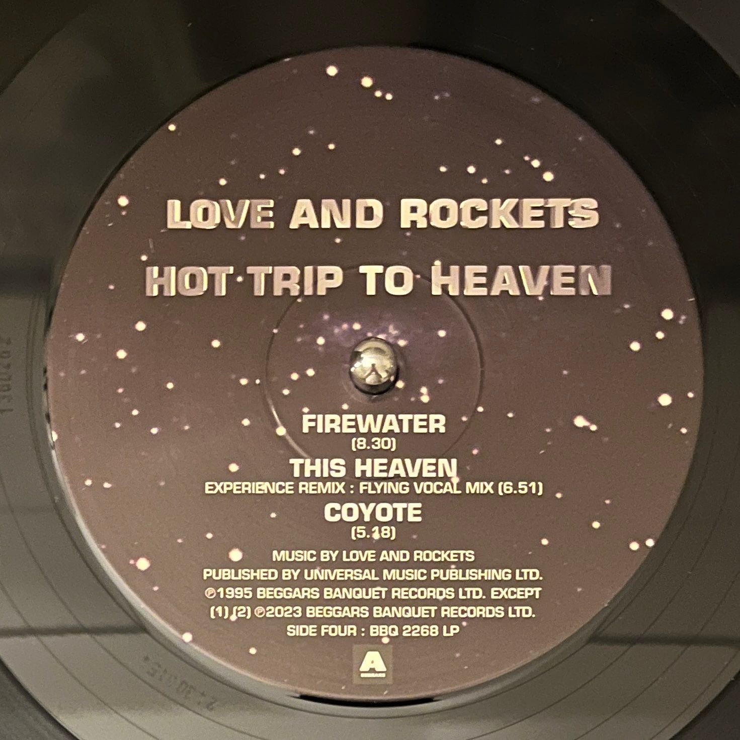 Hot trip to heaven album by Love and Rockets