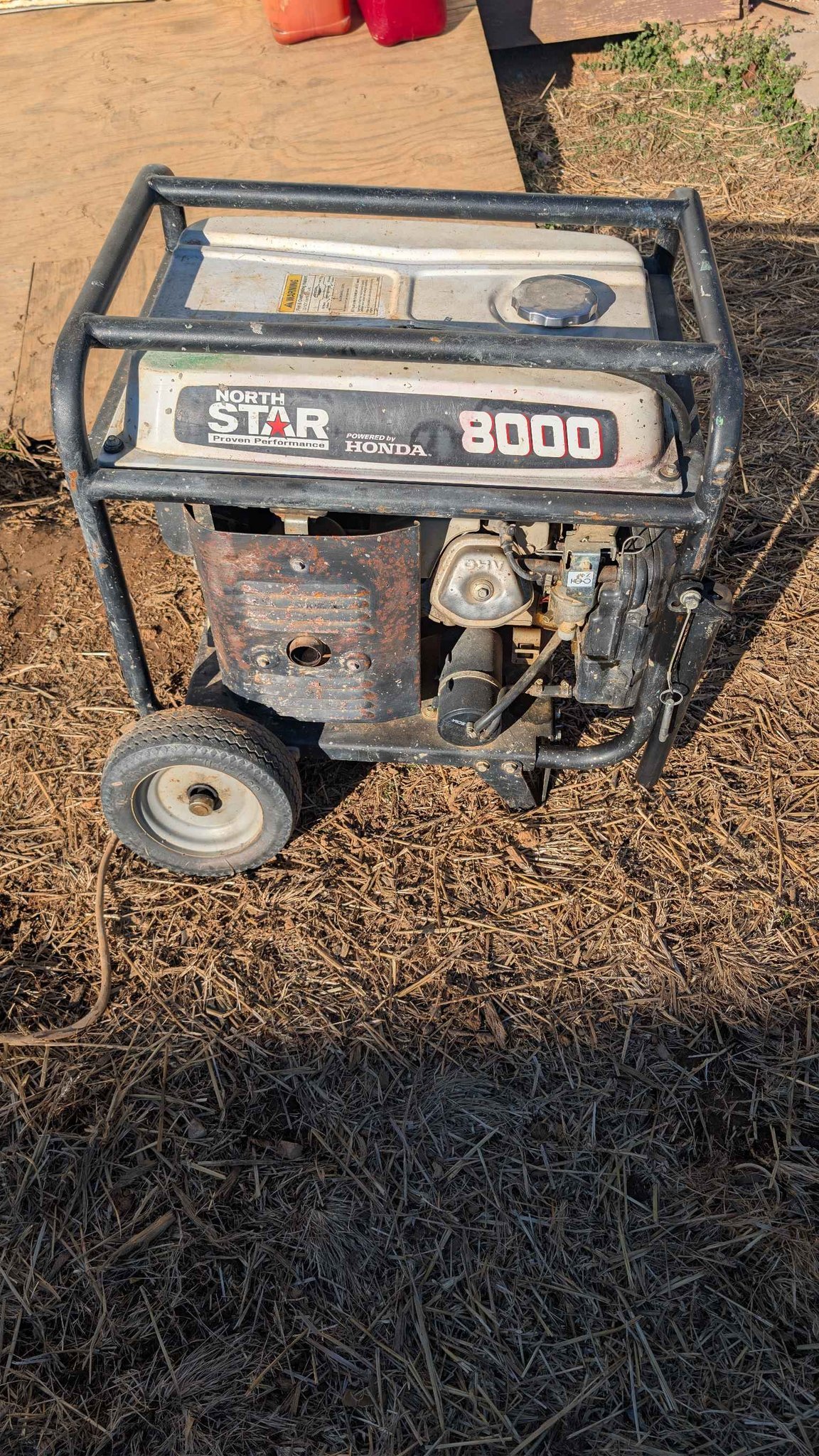 8000 watt gas generator~quiet~portable~13HP honda 13 hp