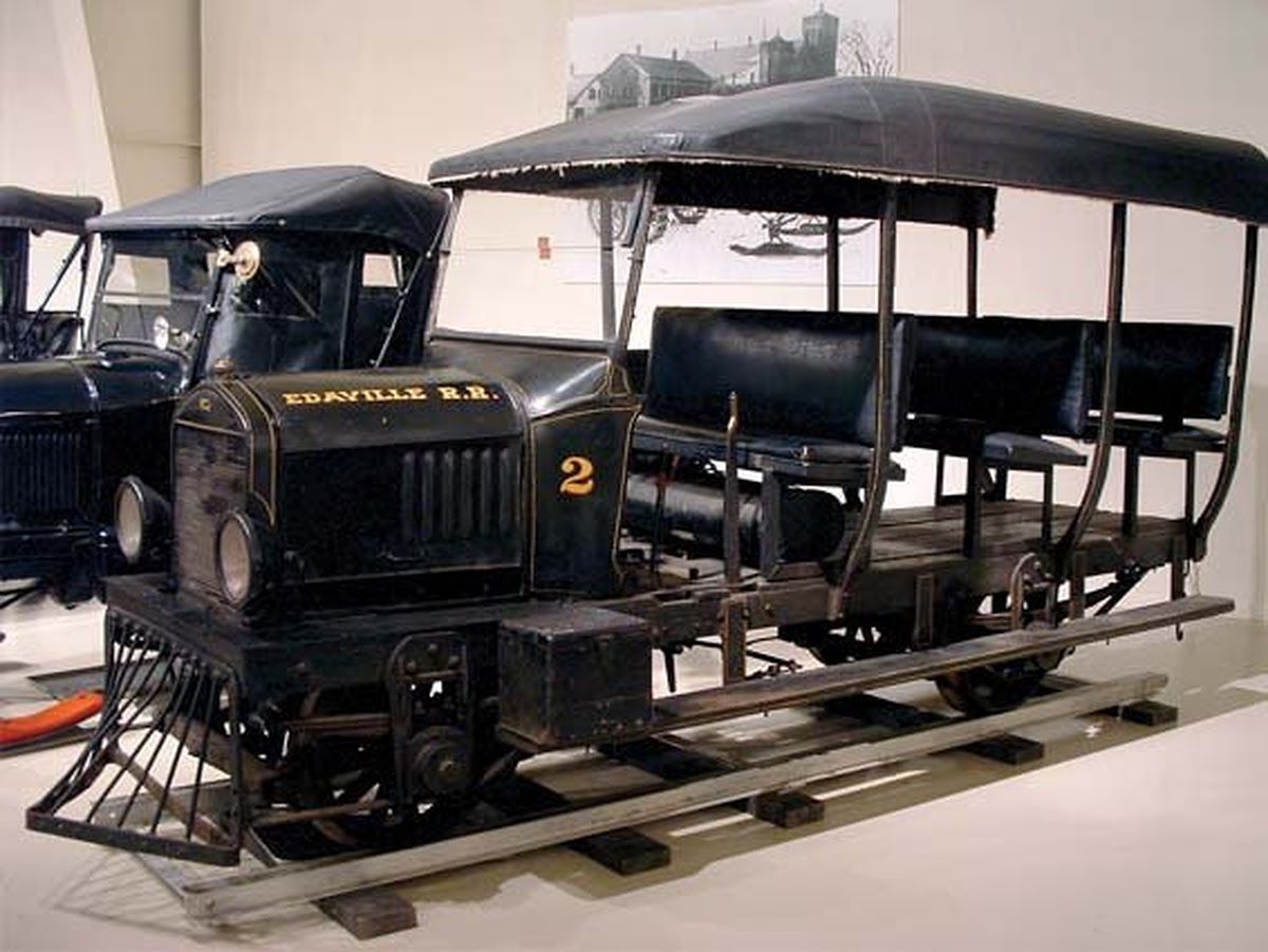 Replica of Sandy River & Rangeley Lakes narrow gauge Railroad #23