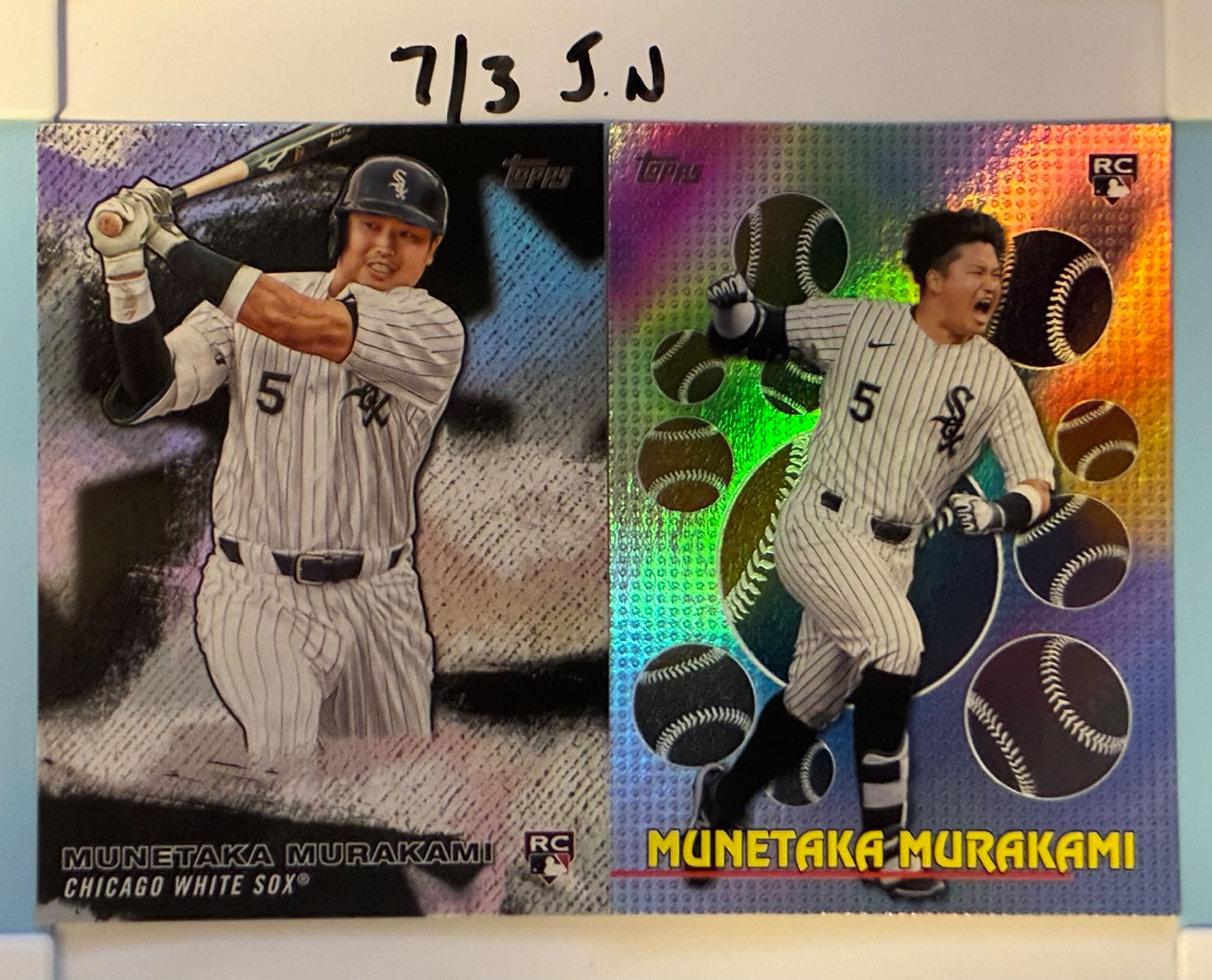 トムソン出品 2026 Topps Munetaka Murakami RC Titans of the Game insert for auction