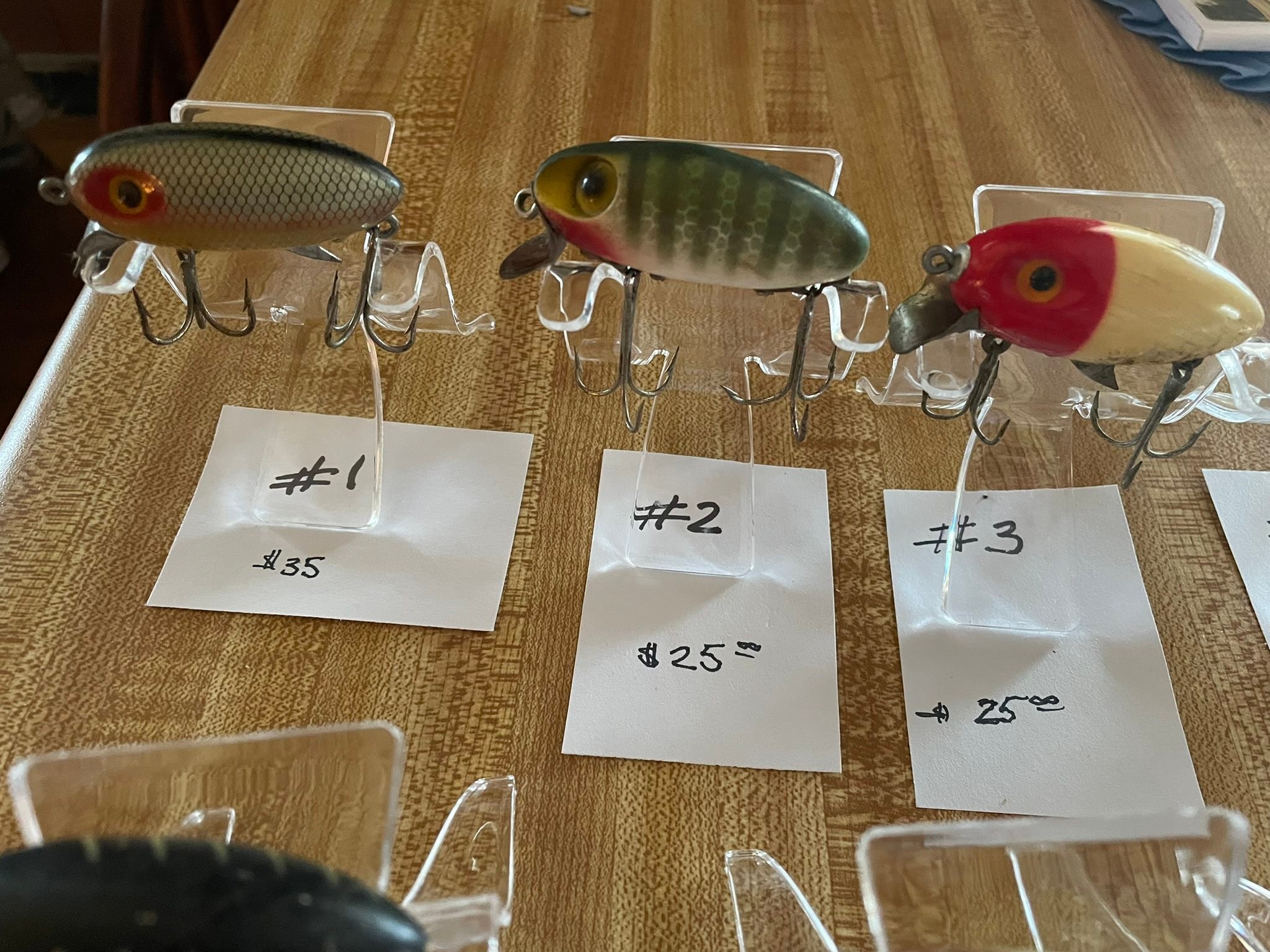 clark water scout fishing lure lot 35 Little Sac Bait Company Repainted Vintage with Box  My Bait Shop, LLC tested classic in both saltwater and freshwater Clark Water Scout Lure Chart