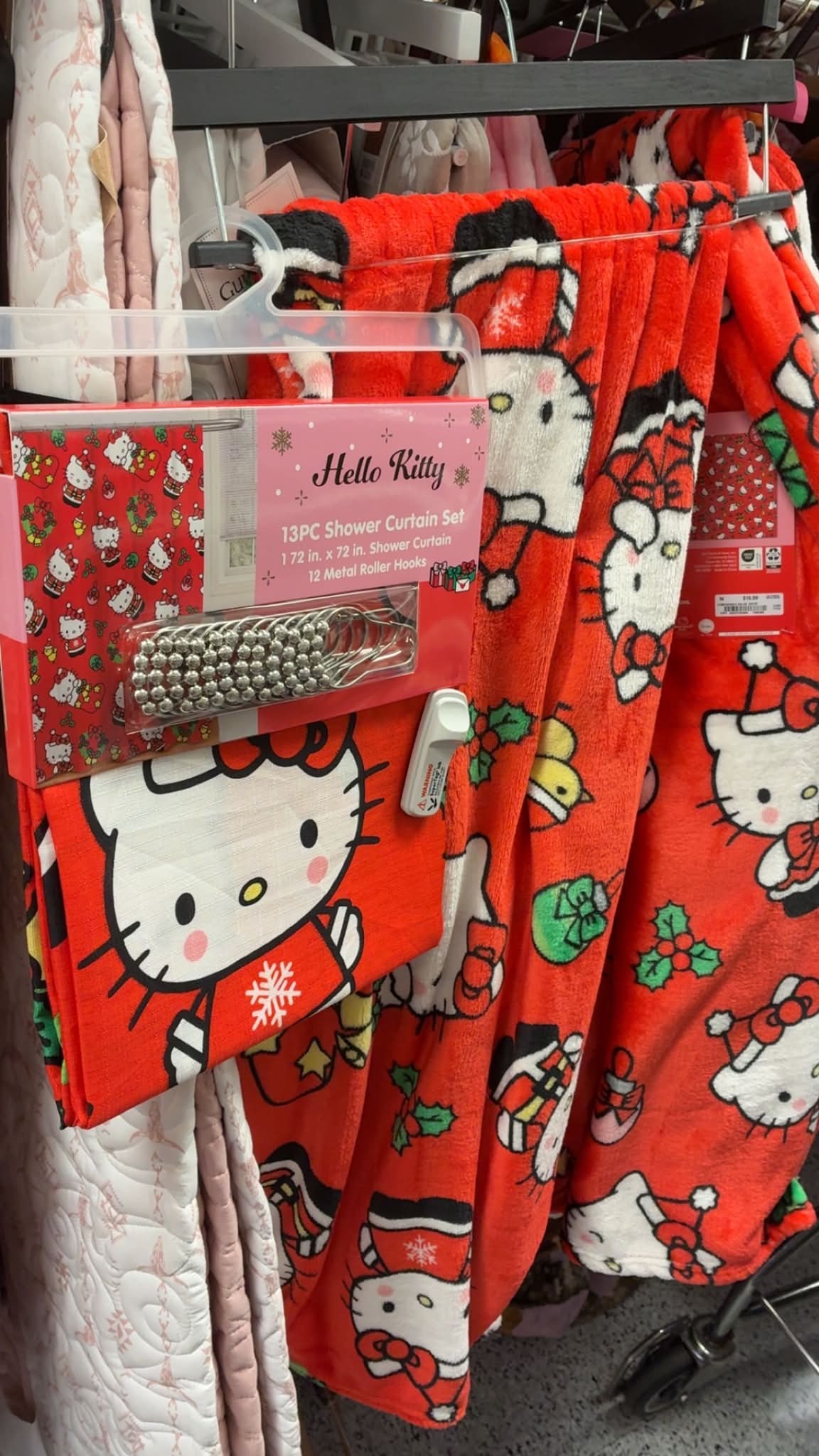Hello HelloKitly Kitty 13C Shower Curtain Set 13PCShowerCurtainSet