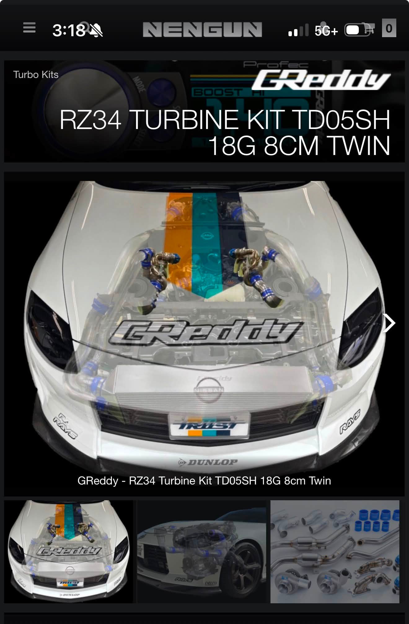 Has anyone installed the GReddy twin turbo kit?