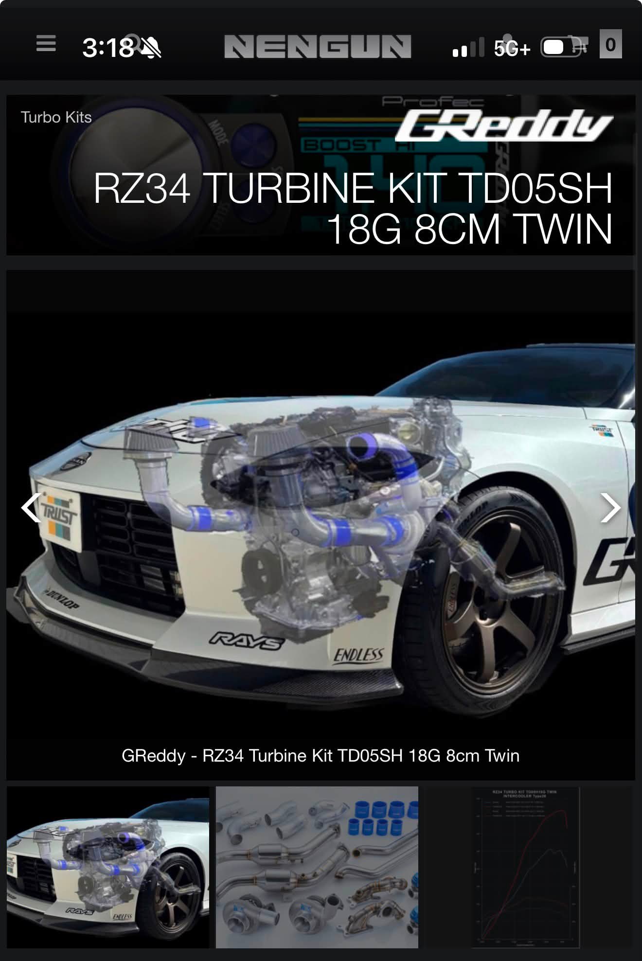 Has anyone installed the GReddy twin turbo kit?