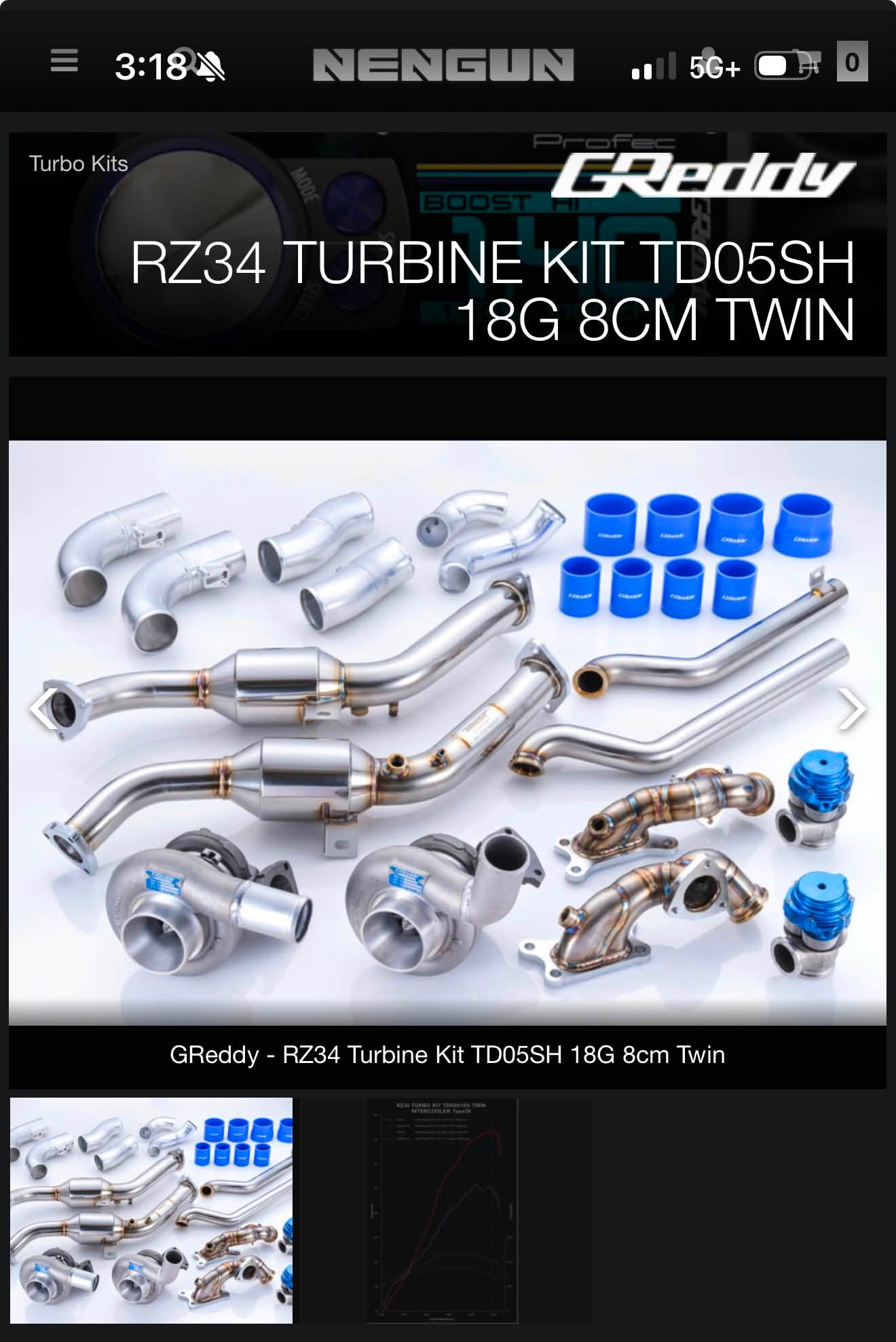 Has anyone installed the GReddy twin turbo kit?