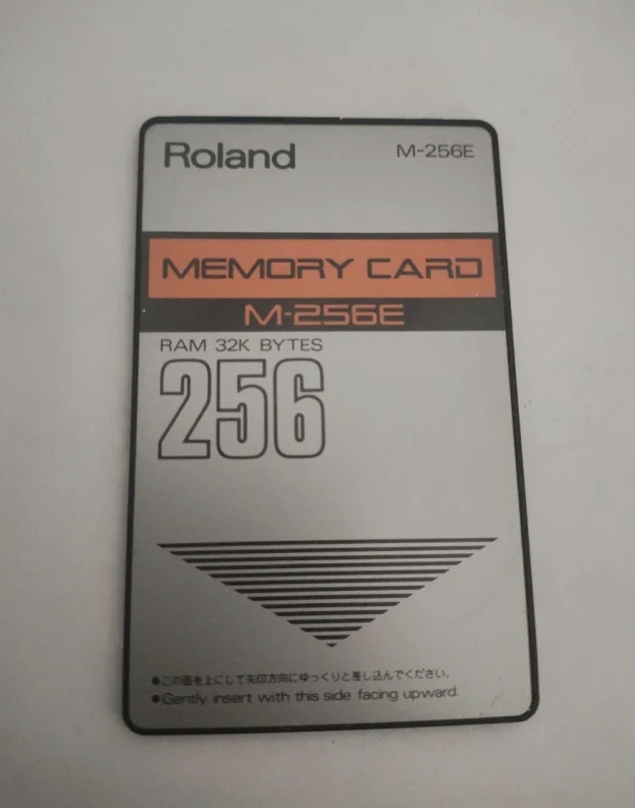 Should I keep the Roland M-256E memory card for my R8 synthesizer?