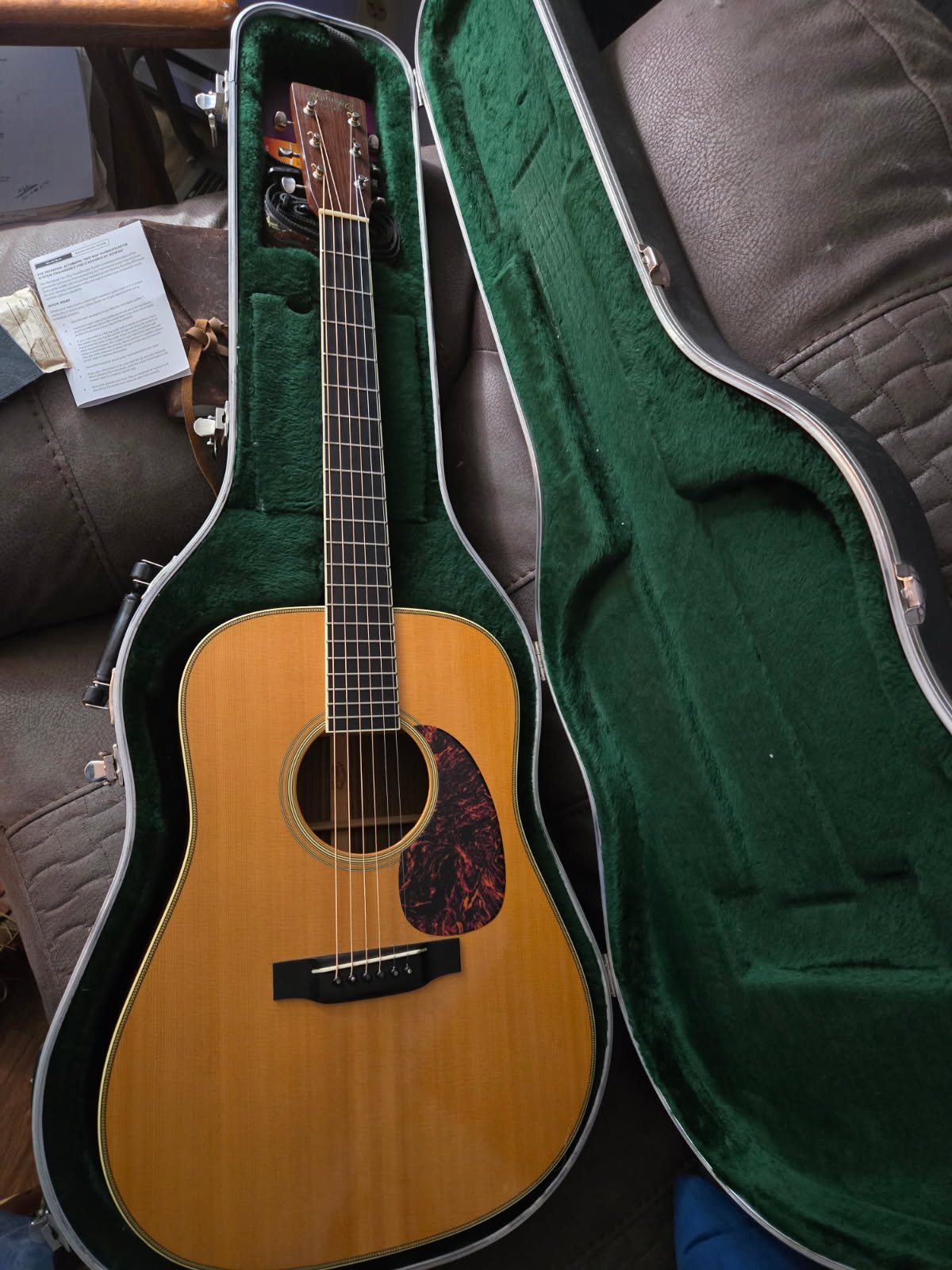 Inheriting a 1996 Martin HD-28 Vintage Series guitar