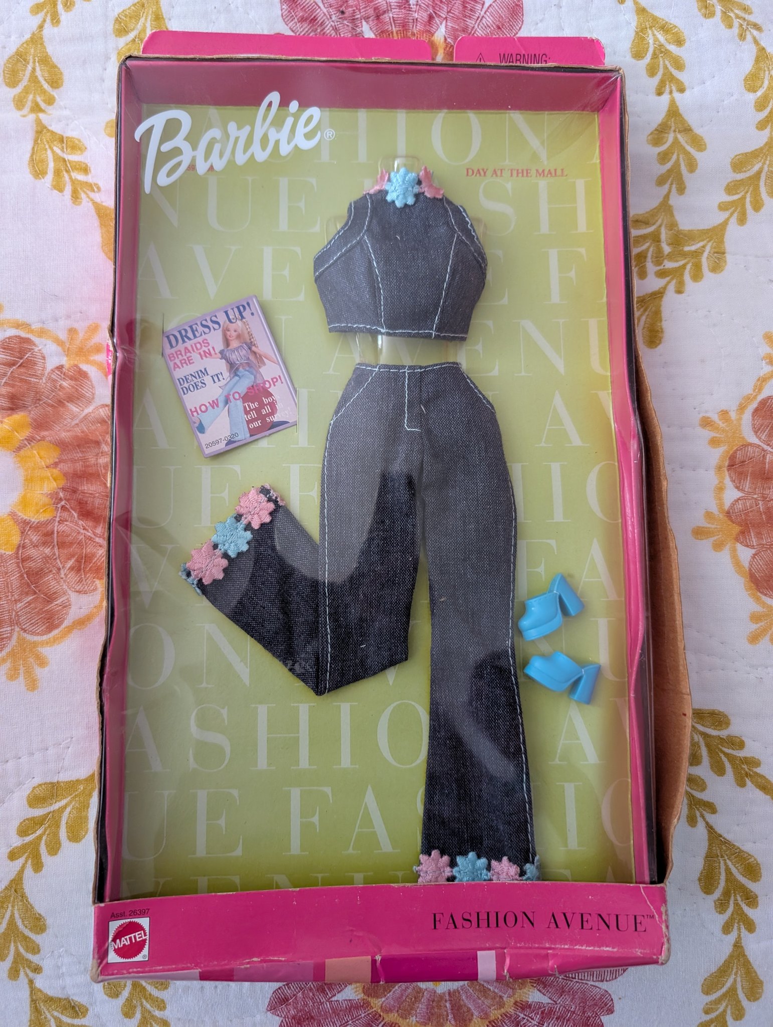 Vêtement Barbie Fashion Avenue 2004 - Collection Neuve Pour Poupée | Accessoire Vintage
