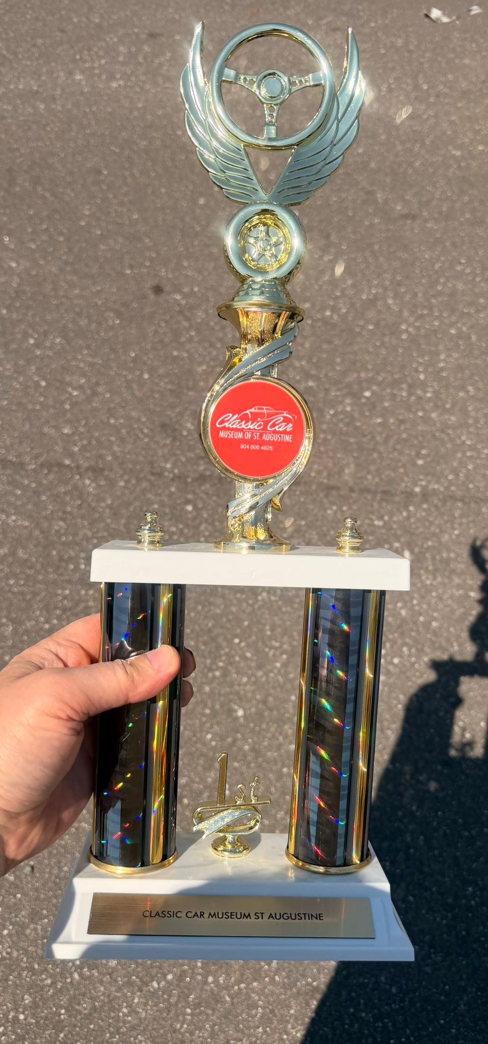 Trophies awarded at Woodys Radiator Car Show on 8/29/26? | West
