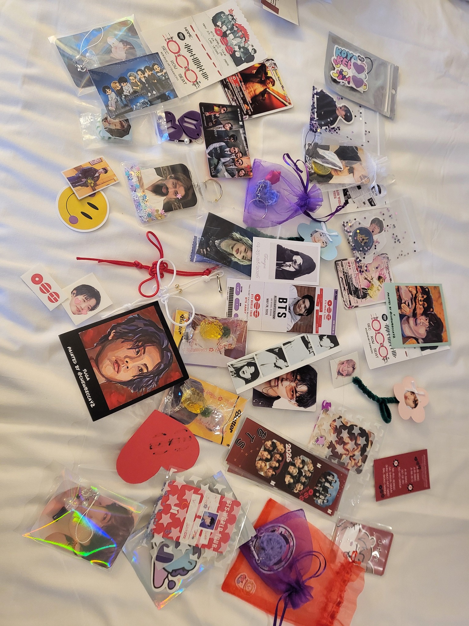 First BTS concert experience and freebies from fellow fans