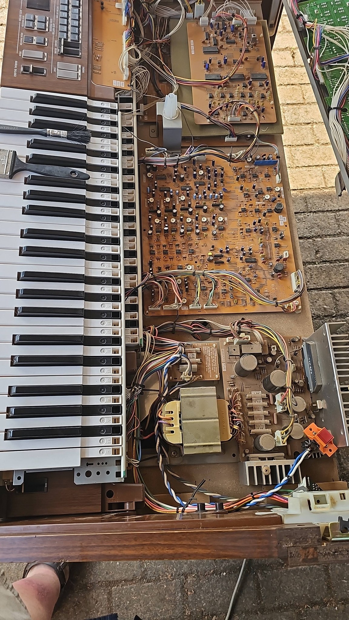 Yamaha Electone FE 50 organ repair help needed