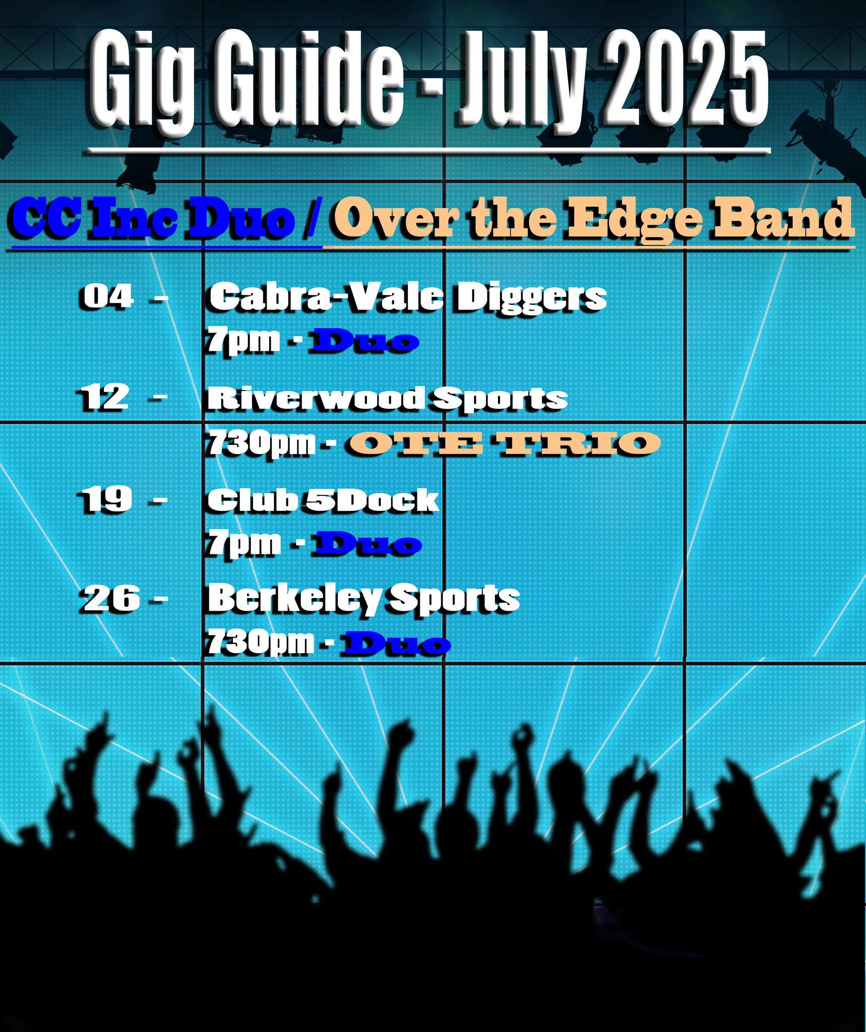 Sydney Gigs Guide | Tonight at The Juniors Kingsford | Facebook