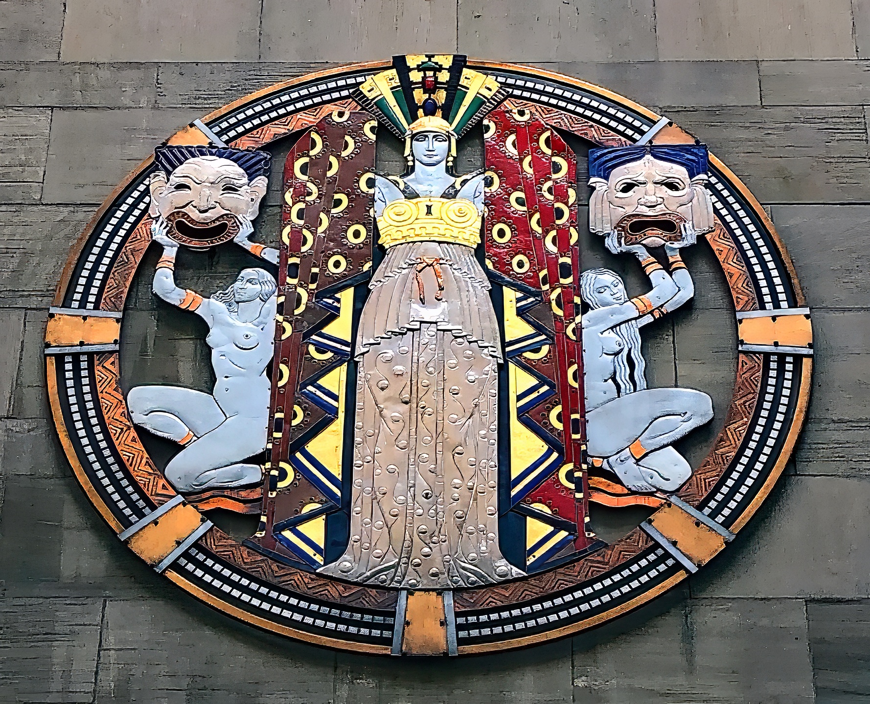 Hildreth Meiere's Art Deco roundels at Radio City Music Hall