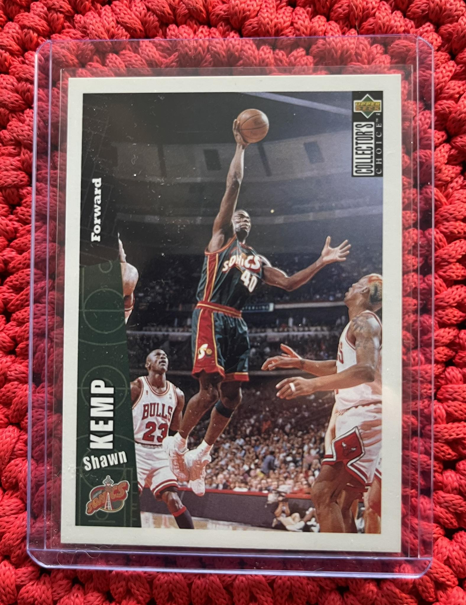 Michael Jordan Sports Card Featuring Number 12 Jersey