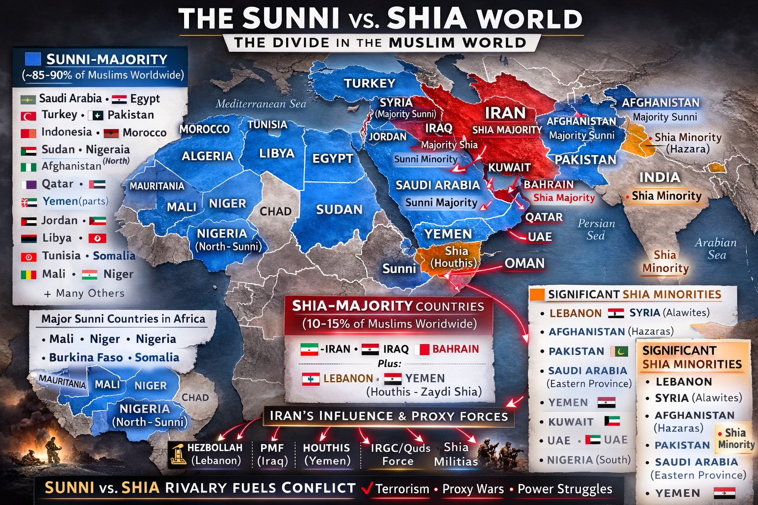 Shia vs. Sunnis in the East is... - William Wade Burleson | Facebook