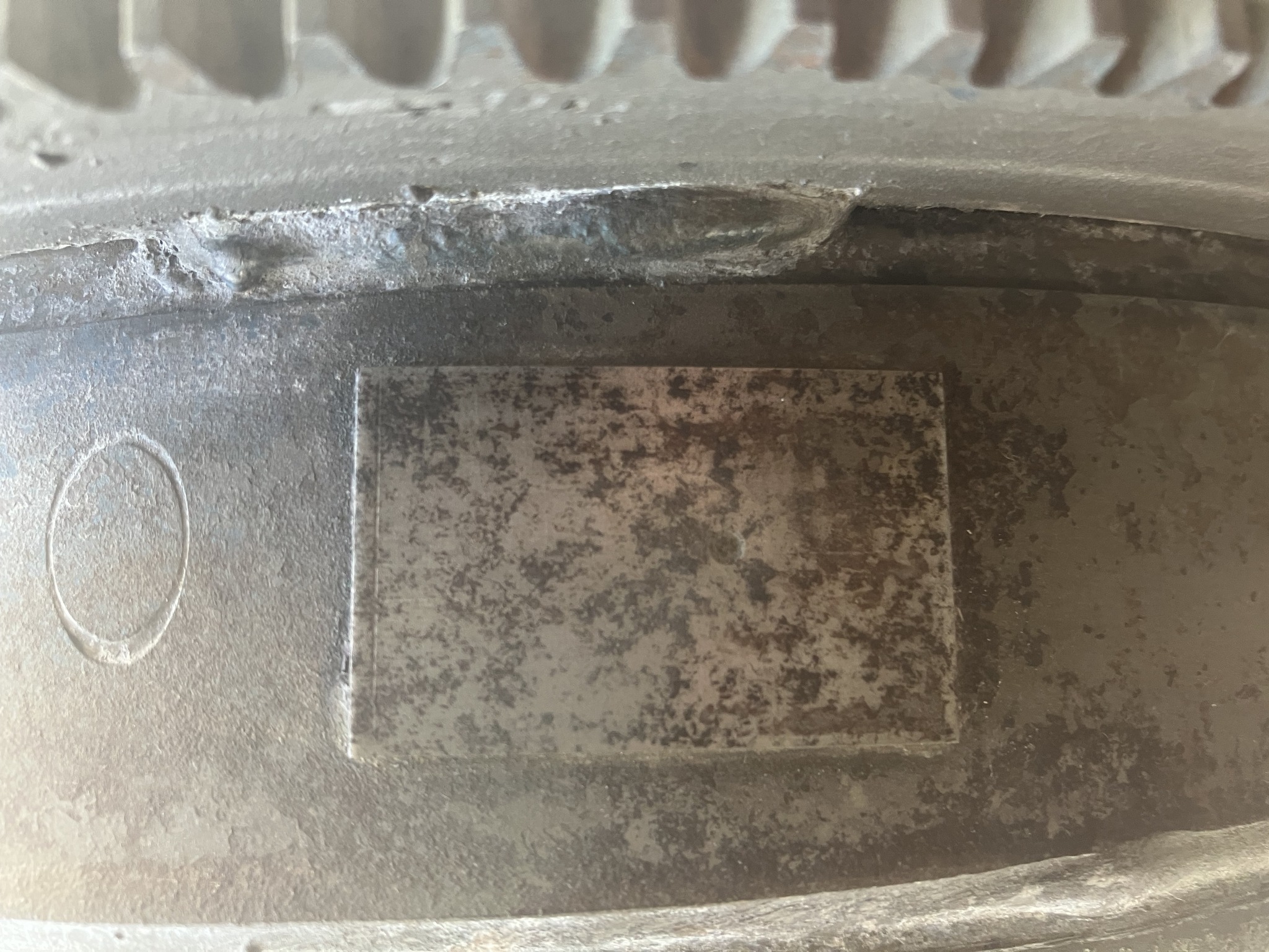 Hoffmans Torque Converter Drain Cover Dust Shield For E-Body B-Body Big Block – Galvanized