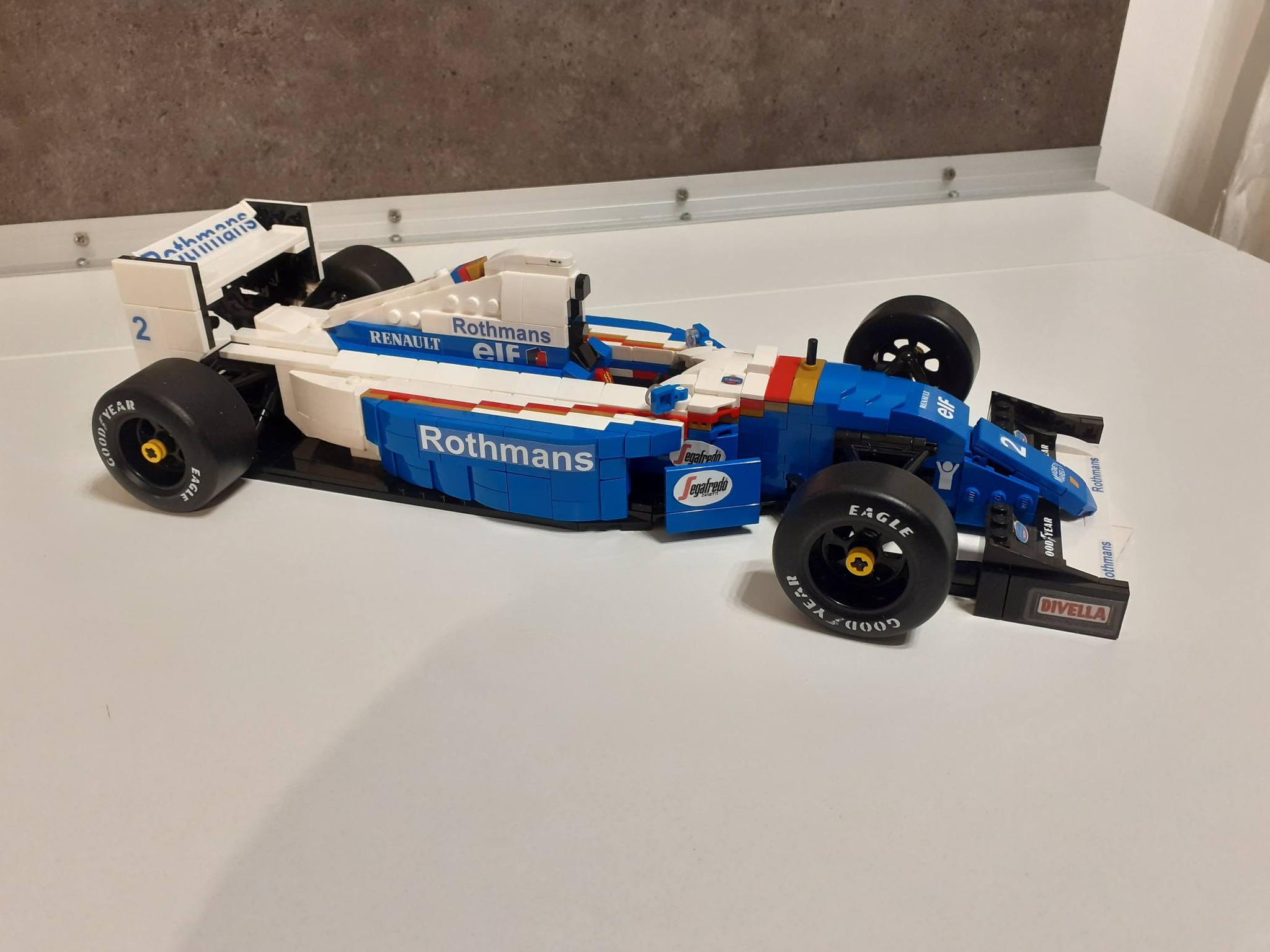 Ayrton Senna's Williams FW16 Renault 1994 diecast model by Paul's