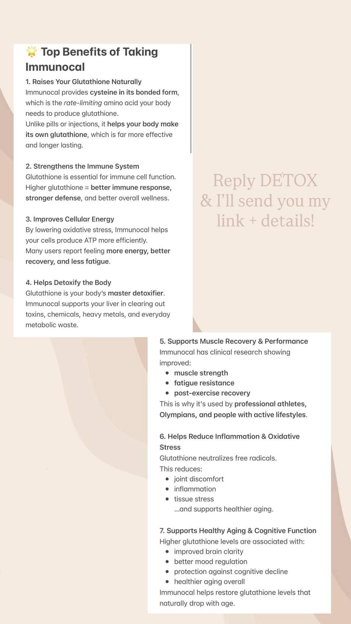 immunocal benefits of glutathione Sharon How to Spot Fake BBBJAN2026 Color:Sand