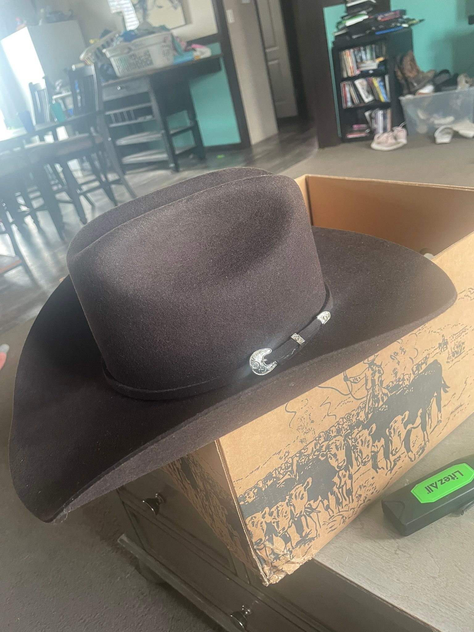 Stetson Size 7 100% Fur Felt Fedora Hat | Used - Fair | $15.00 