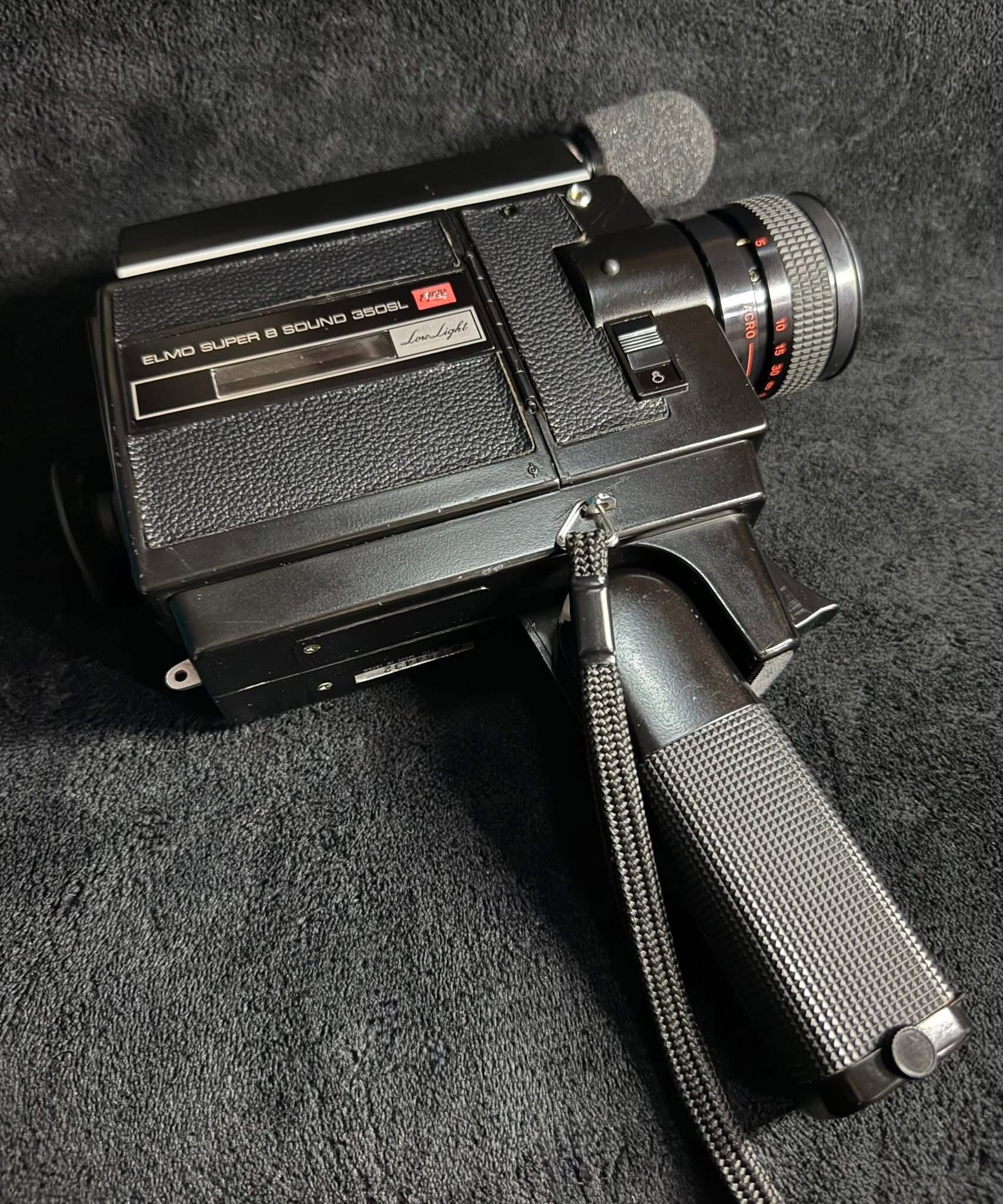 Elmo Super 8 Sound 350SL Super 8 Camera - Working motor(refer to
